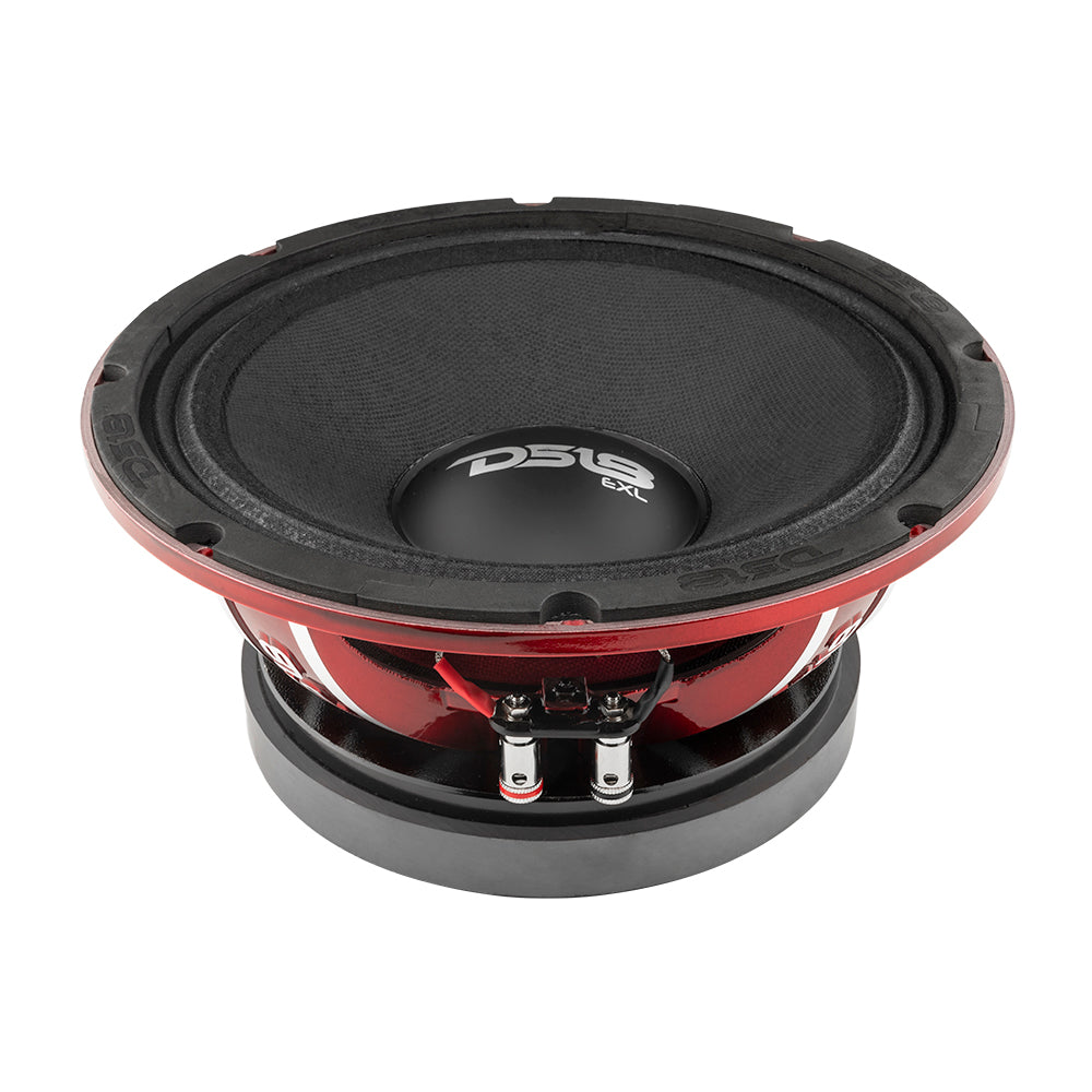 DS18 PRO EXL104 10-Inch Mid-Range Loudspeaker 1200W 4 Ohm - High Power Car Audio Speaker for Clear Sound in Vehicles & Boats