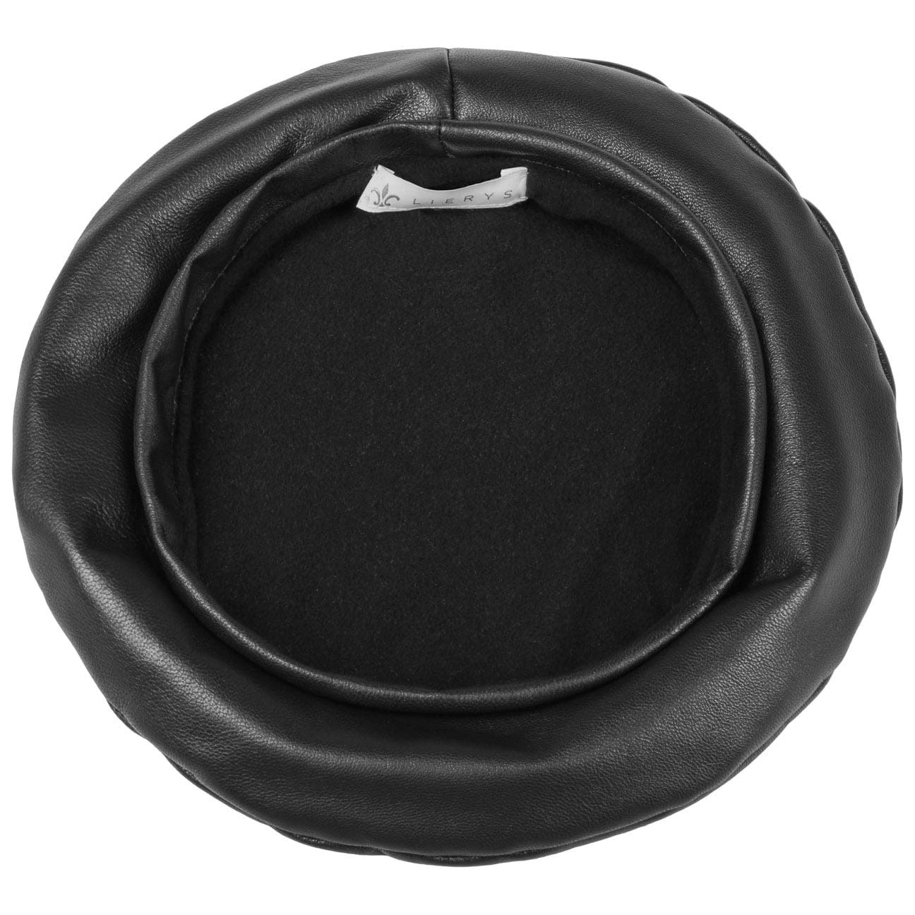 Lierys Genuine Italian Leather Women's Beret Hat - Classic Fashion Accessory for Women | Perfect for Fall, Winter & Stylish Outfits
