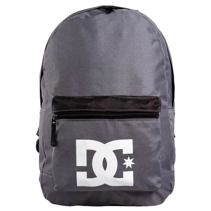 DC Nikel Bag 4 Backpack - Stylish Gray & Black Laptop Backpack for School, College, Travel & Work | Durable Water-Resistant Design for Everyday Use