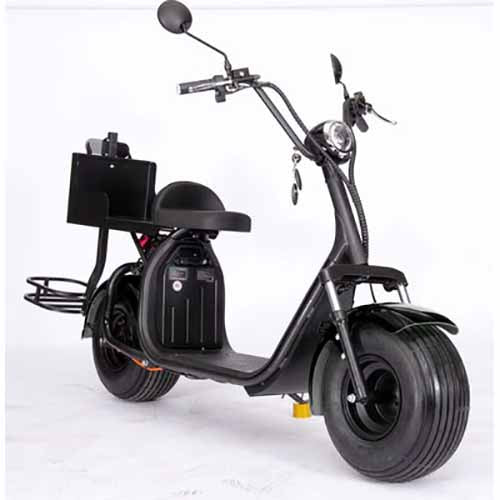 2000W 60V Electric Fat Tire Trike - 3 Wheel Scooter Moped Bike with Golf Rack, Similar to CityCoco Bike CT 3G - Perfect for Commuting, Golf Course Transport & Urban Adventure