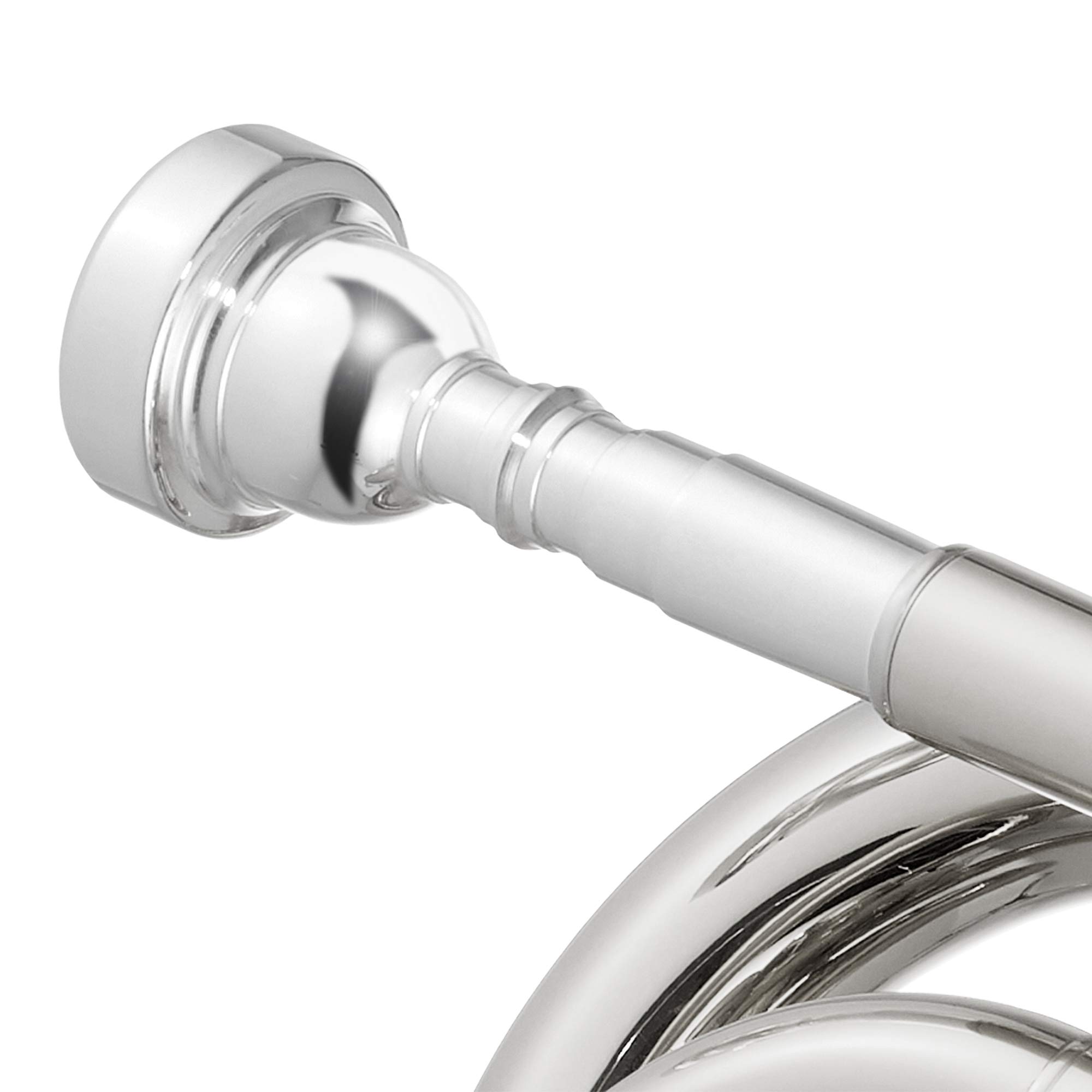Ashthorpe Bb Brass Pocket Trumpet with Nickel Plated Finish - Professional Compact Trumpet with Case, Mouthpiece, Gloves & Cleaning Kit - Perfect for Travel, Practice & Student Performances