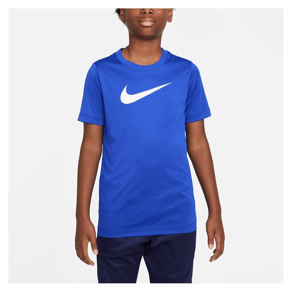 Boys' Dri-FIT Legend Performance T-Shirt - Moisture Wicking Activewear for Sports & Play
