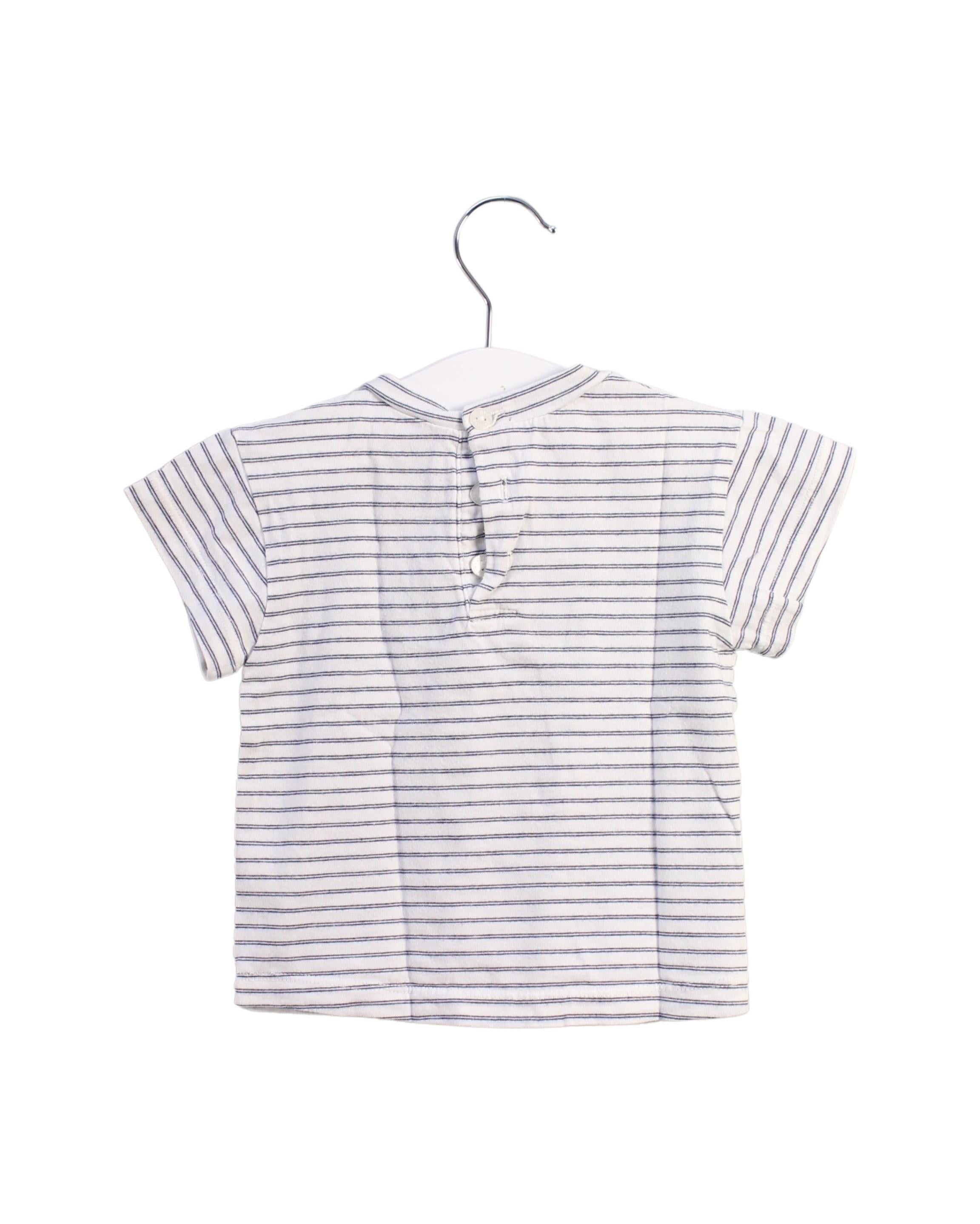 Absorba Baby Short Sleeve Cotton Tops for Boys & Girls 6-12 Months - Soft Comfortable Casual Wear for Playtime & Outings