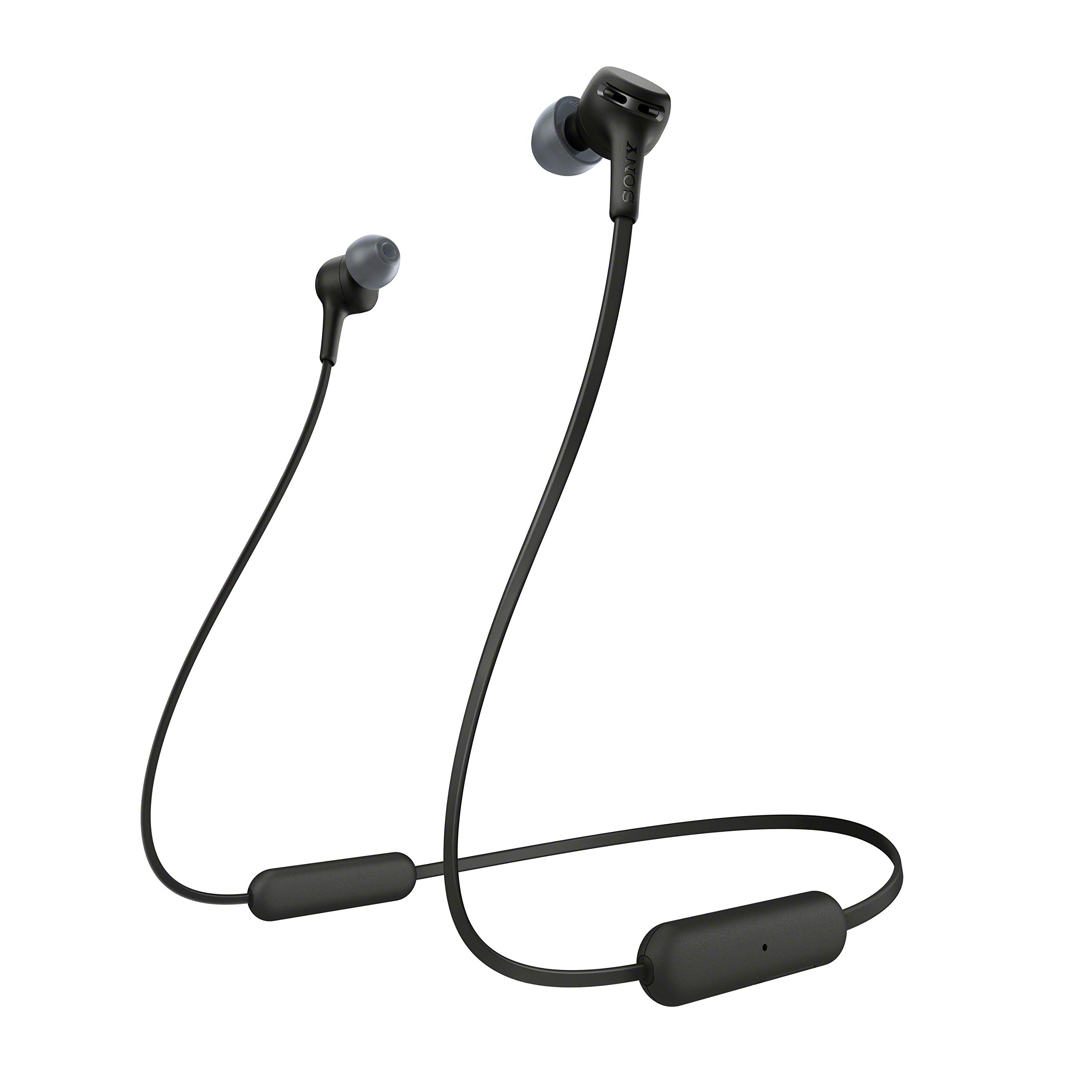 Sony WI-XB400 Wireless In-Ear Extra Bass Headphones with Built-in Mic for Phone Calls - Black | Perfect for Gym, Commuting & Music Lovers