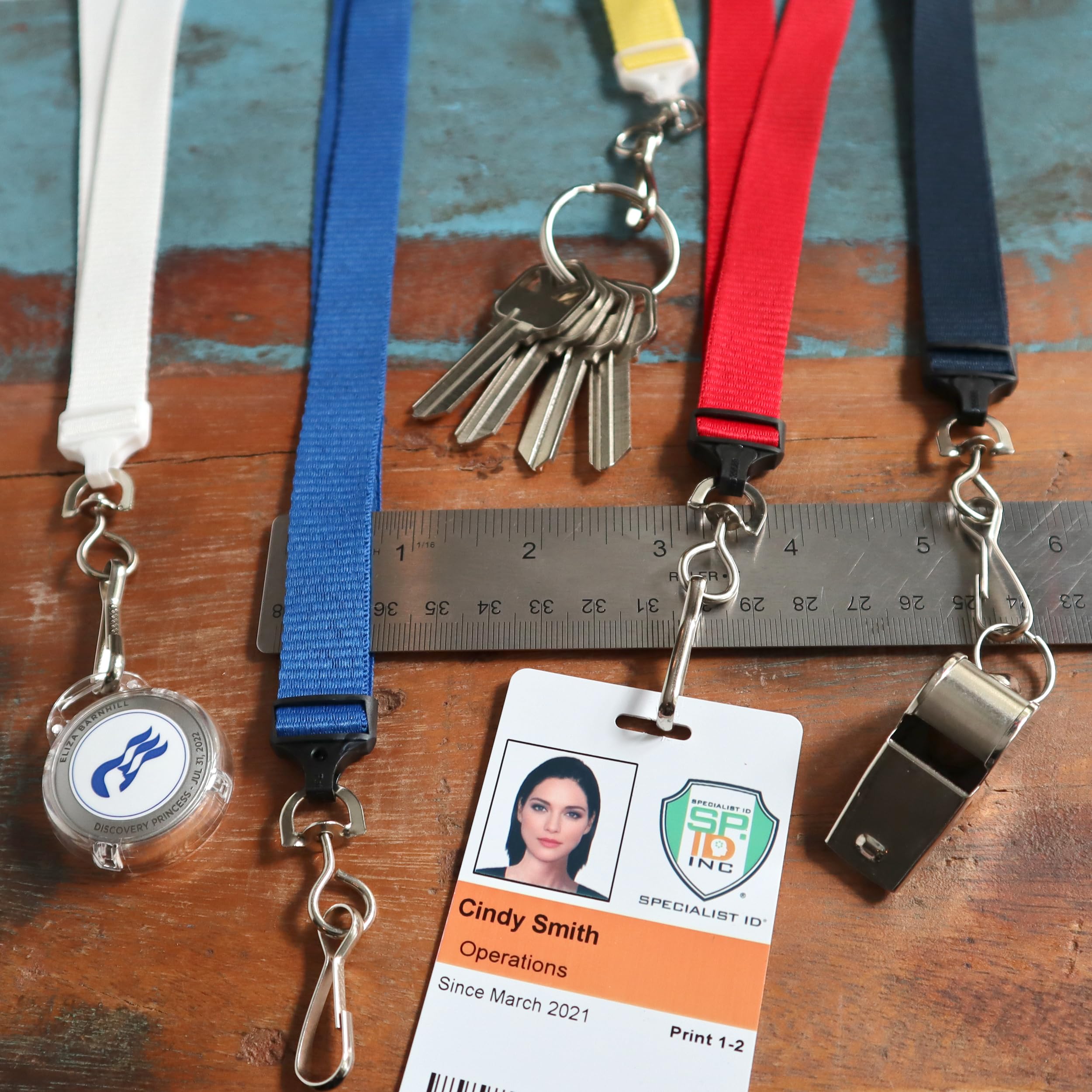 Premium Breakaway Lanyard with Swivel Hook - 5/8
