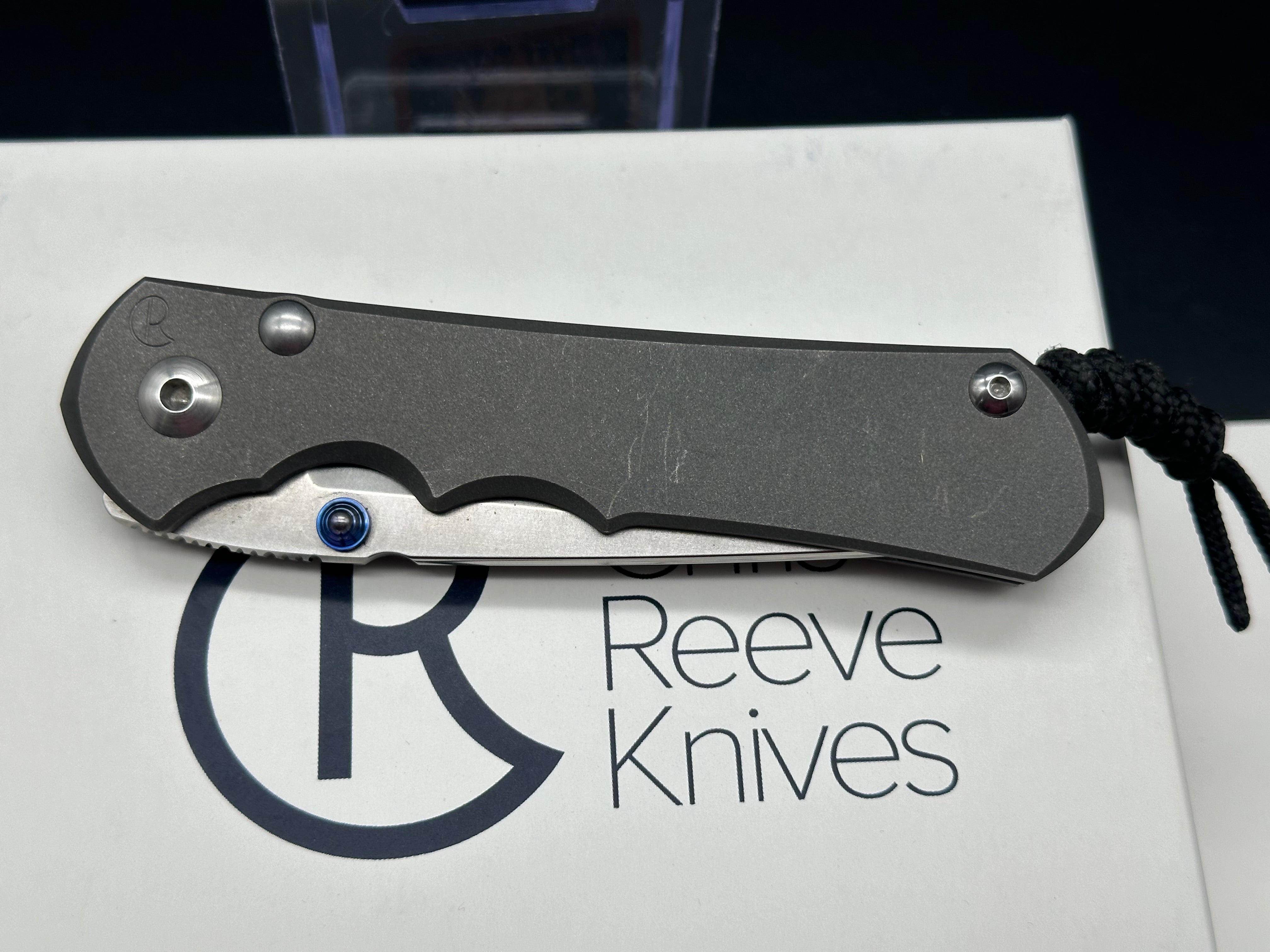 Chris Reeve Knives Large Inkosi Tanto Frame Lock Folding Knife - 3.5