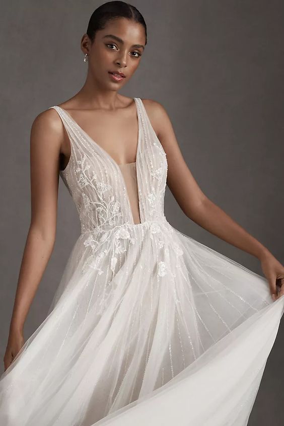 Willowby January 59607 Elegant Wedding Gown - Perfect for Bridal Ceremony, Formal Events & Special Occasions