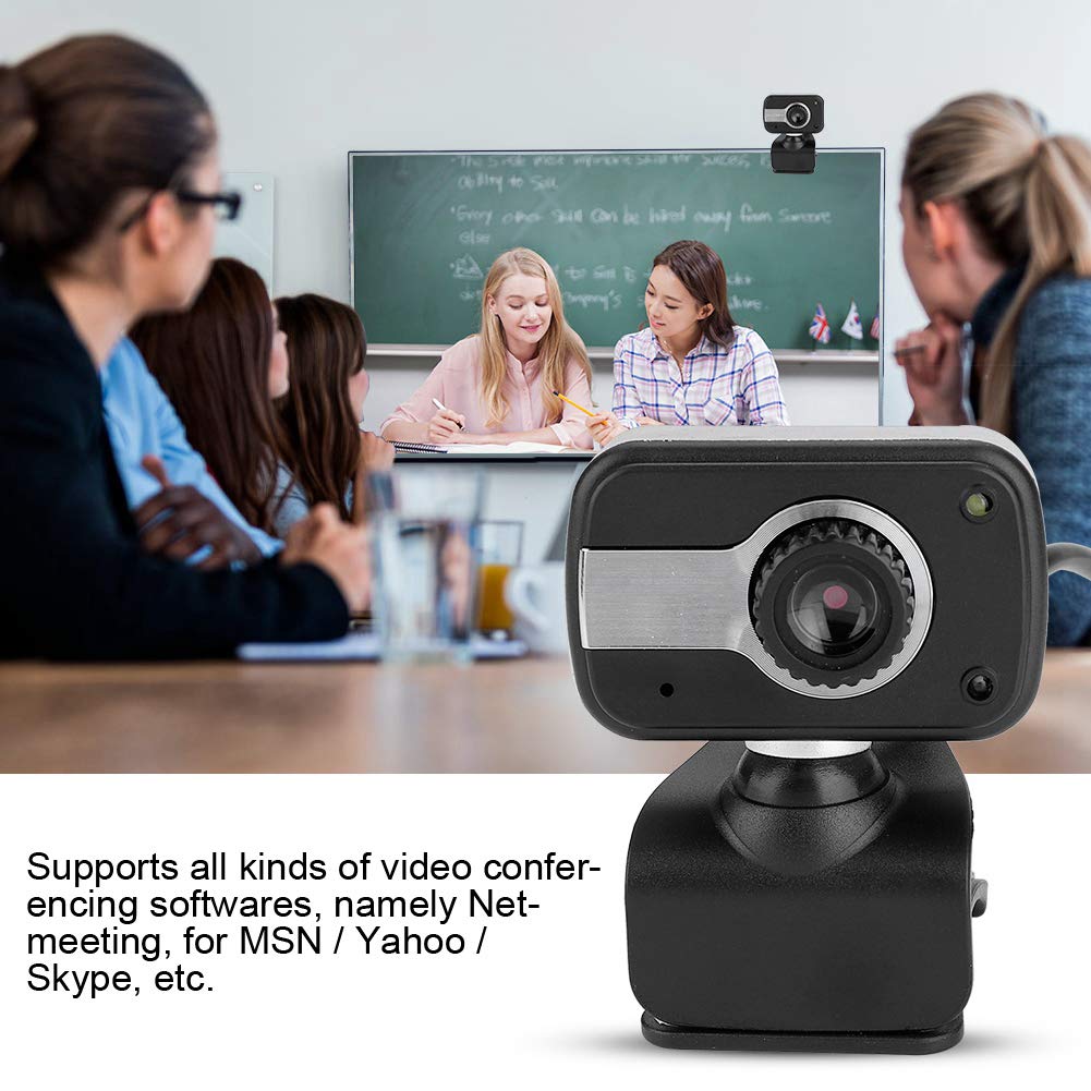 Yosoo HD Webcam with Microphone for PC & Laptop - USB Computer Camera for Video Calls, Conferencing, Recording | Perfect for Zoom Meetings, Online Classes, Live Streaming & Remote Work