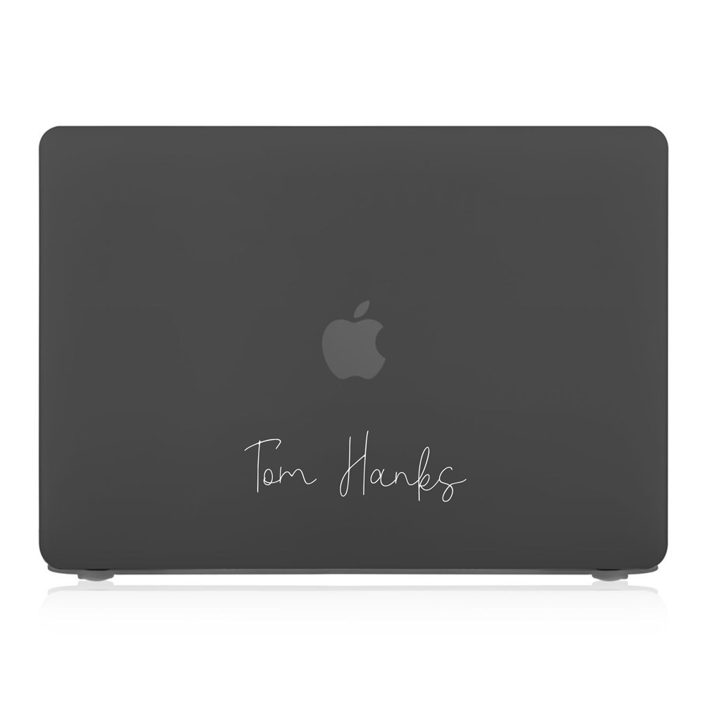MacBook Hardshell Case with Calligrapher Signature - Durable Protective Cover for MacBook Air/Pro - Perfect for Work, Travel & Everyday Use