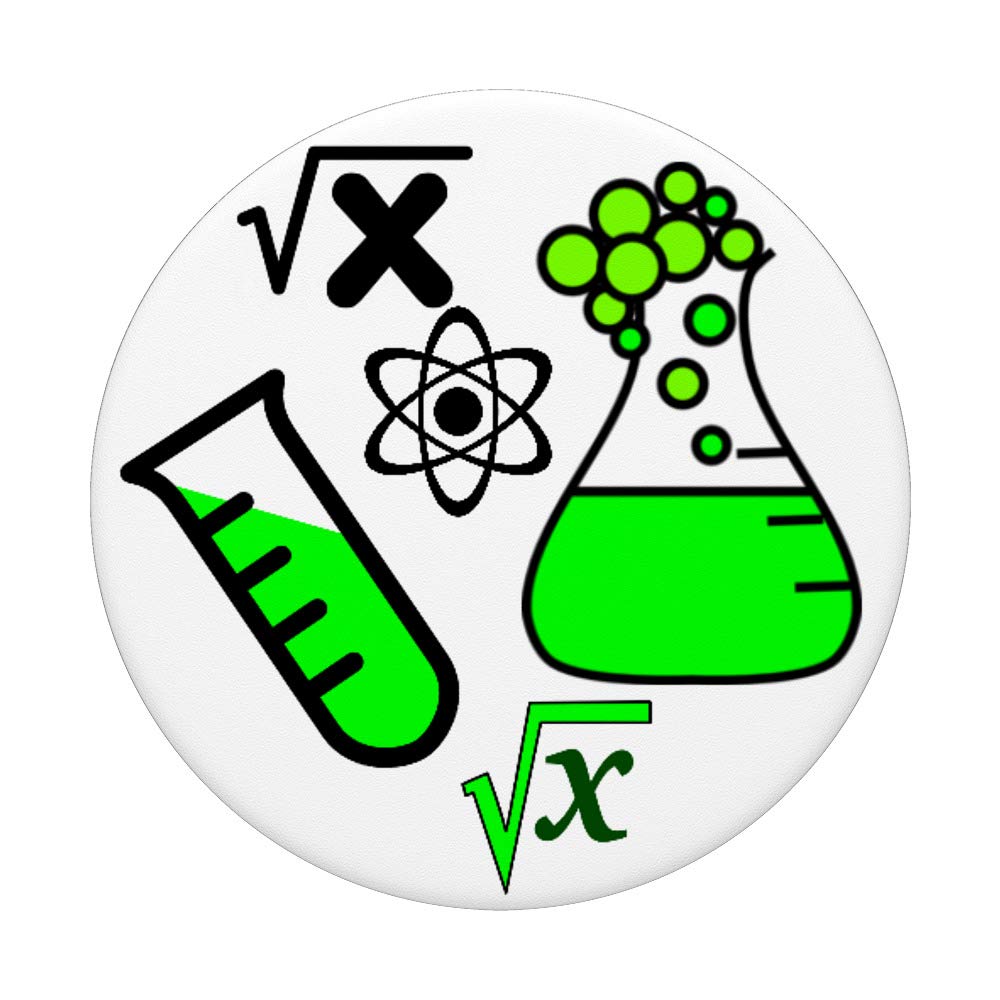 Premium Math & Science Themed Phone Grip - Non-Slip, Durable & Stylish - Perfect for Students, Teachers & STEM Enthusiasts - Use for Secure Phone Handling During Study Sessions or Outdoor Activities