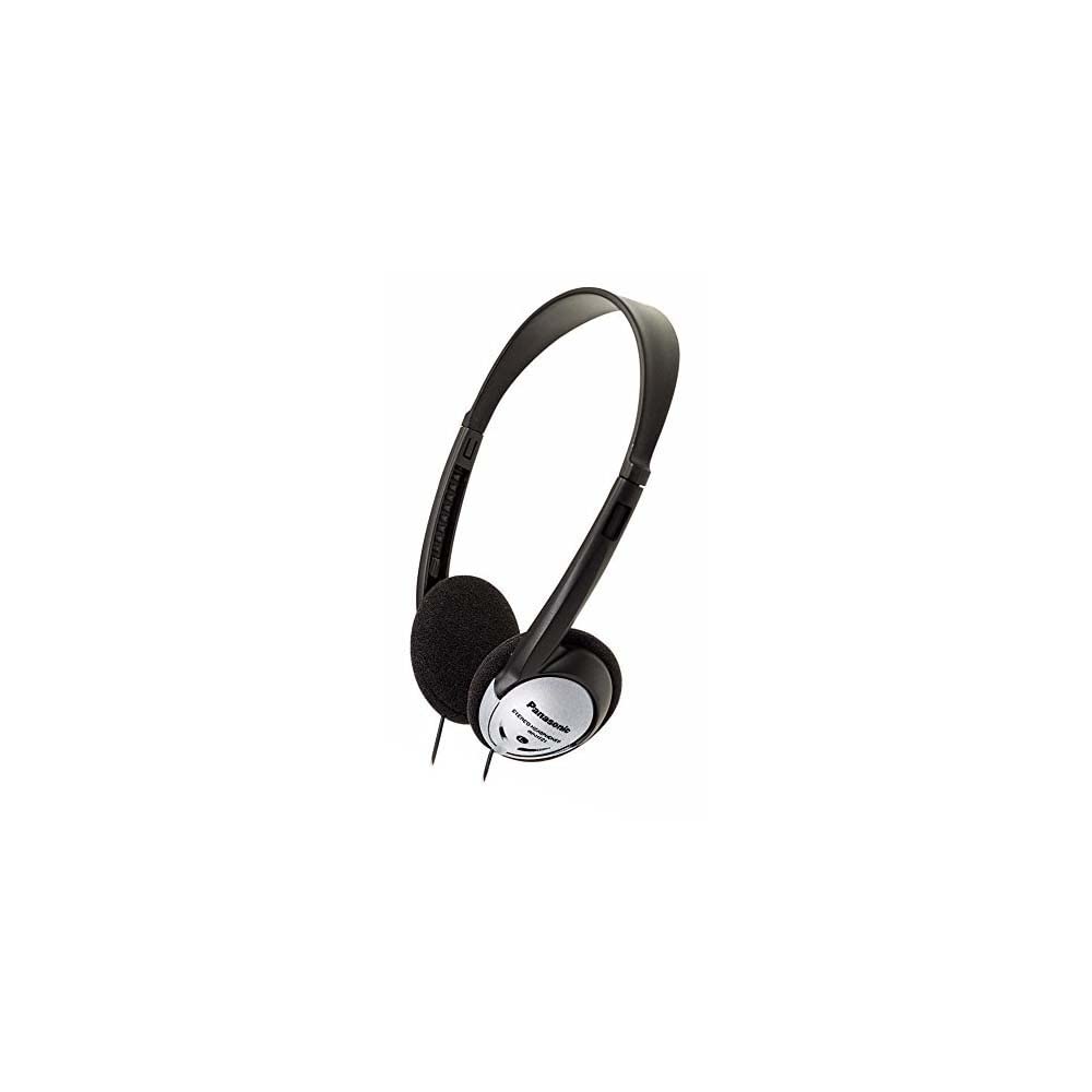 Panasonic RP-HT21 Lightweight On-Ear Headphones with XBS Bass Sound - 5 Pack Set for School, Office, Travel & Gaming