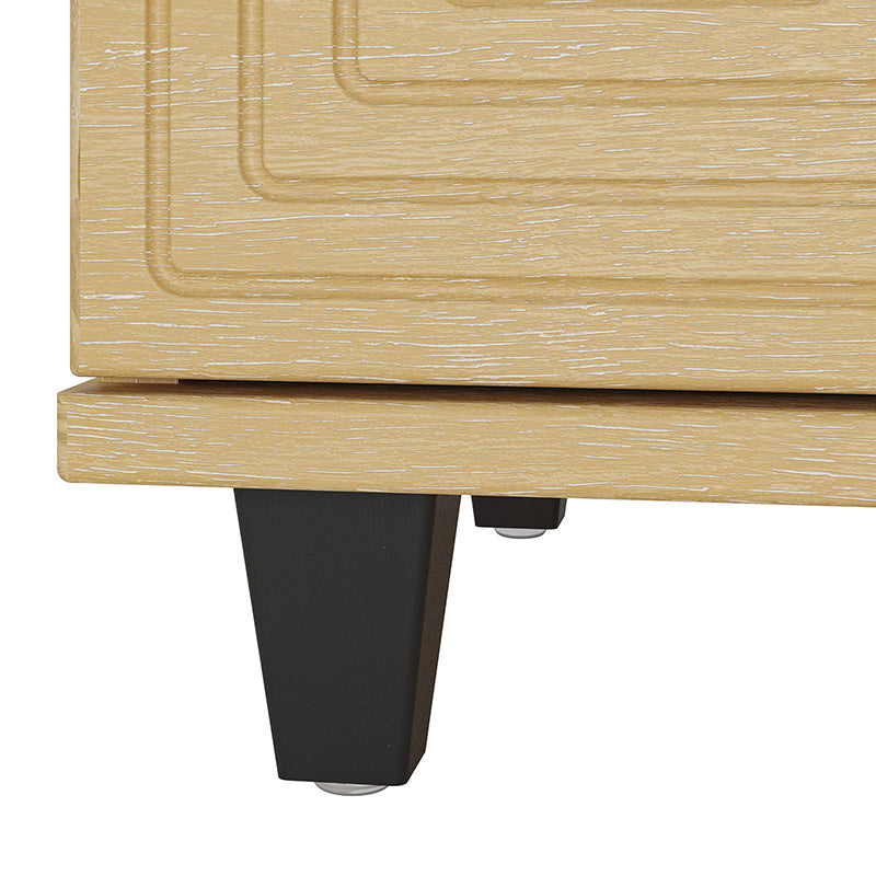 Hugo Contemporary Aesthetic Nightstand with Storage - Modern Bedside Table for Bedroom, Living Room & Office (Multiple Styles Available) - Perfect for Small Spaces, Apartment Decor & Guest Rooms