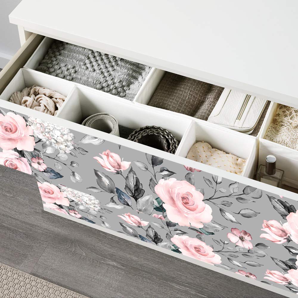 Self-Adhesive Dresser Sticker | Peel and Stick Furniture Decals | Removable Furniture Skin for MALM Dresser (008) | Easy DIY Home Decor Upgrade for Bedroom & Kids Room