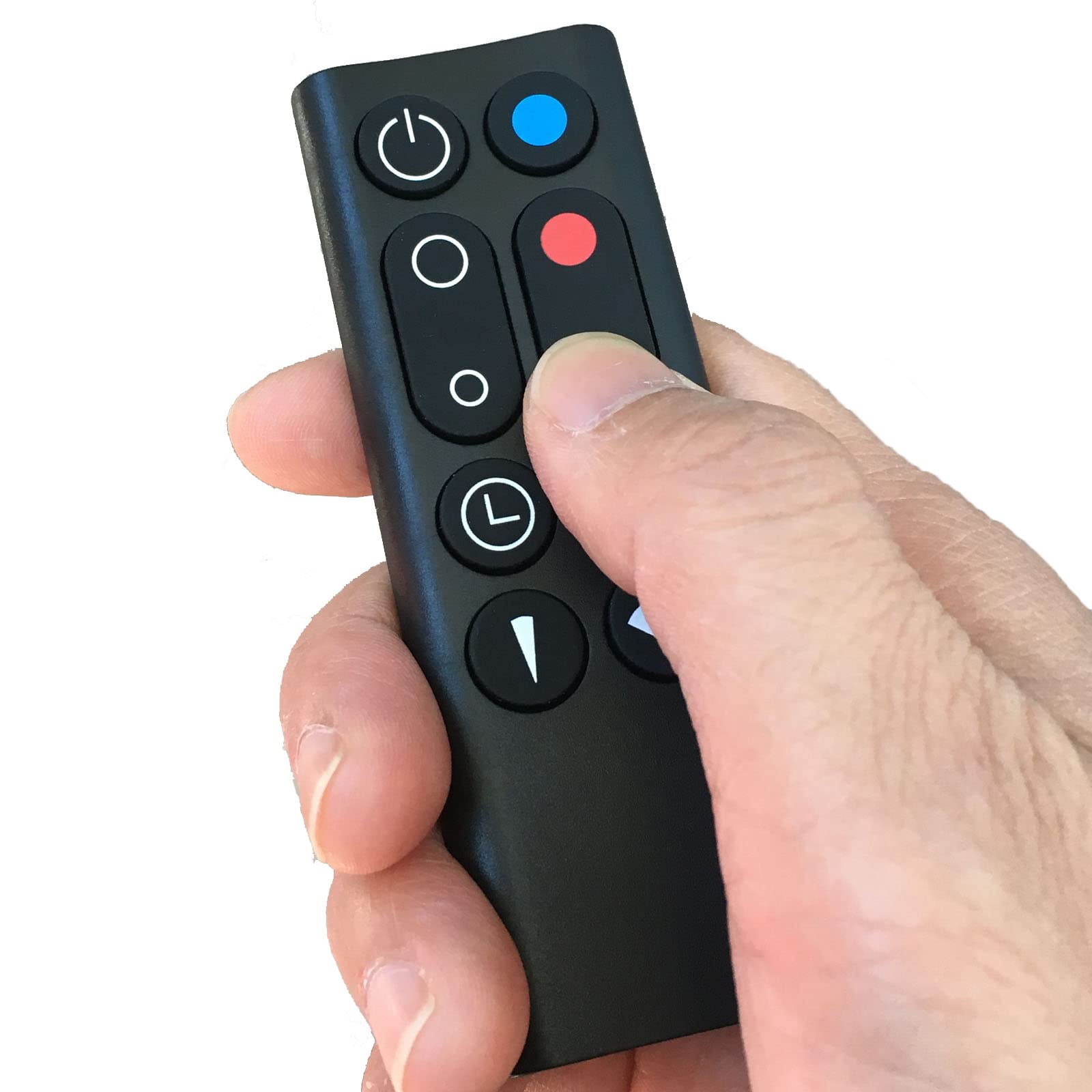 Dyson HP00 HP01 Replacement Remote Control - Compatible with Pure Hot+Cool Air Purifier, Heater & Tower Fan - Perfect for Home, Office & Bedroom Use