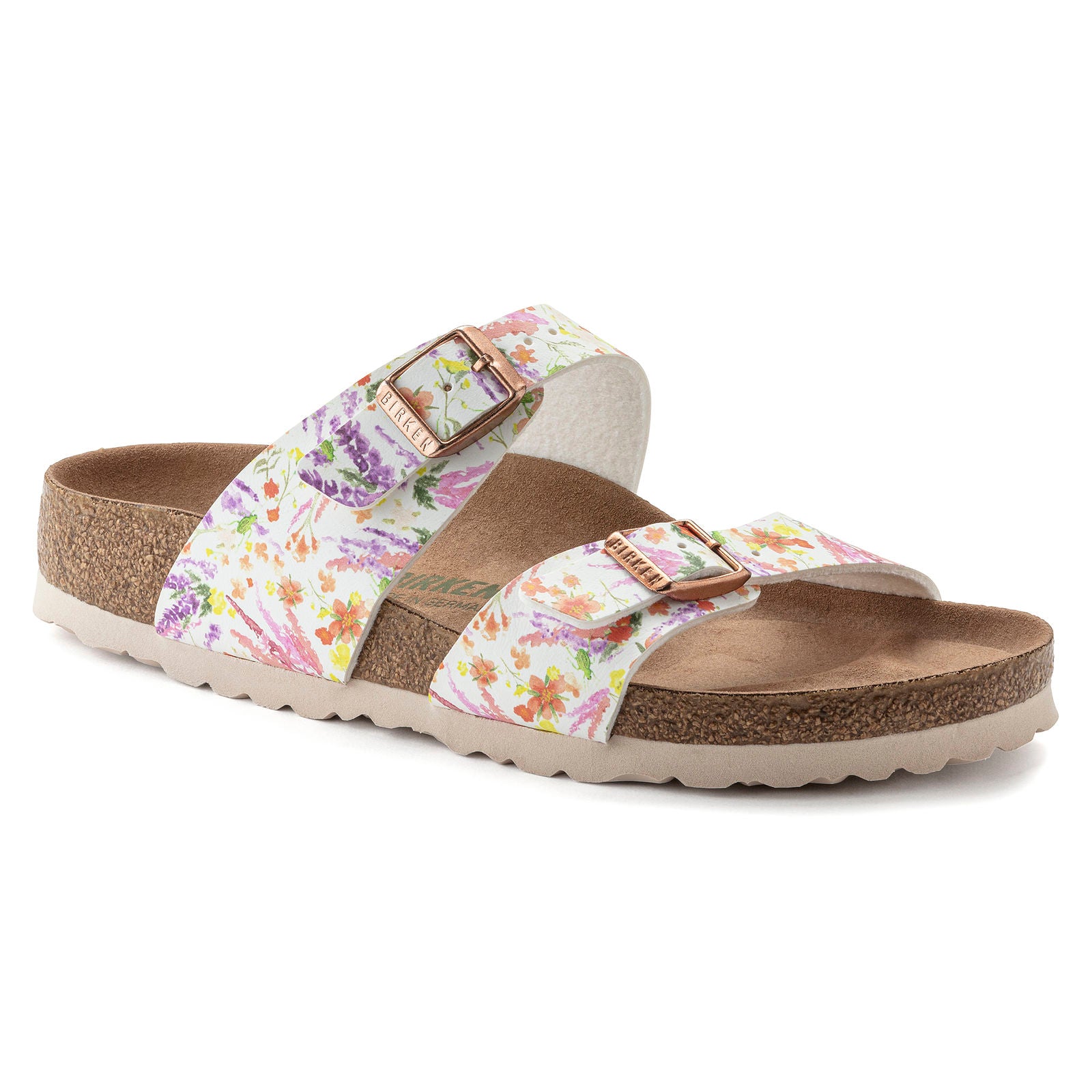 Birkenstock Sydney Vegan Sandals for Women - Comfortable & Eco-Friendly Cork Footbed - Perfect for Casual Wear, Beach, and Summer Outfits