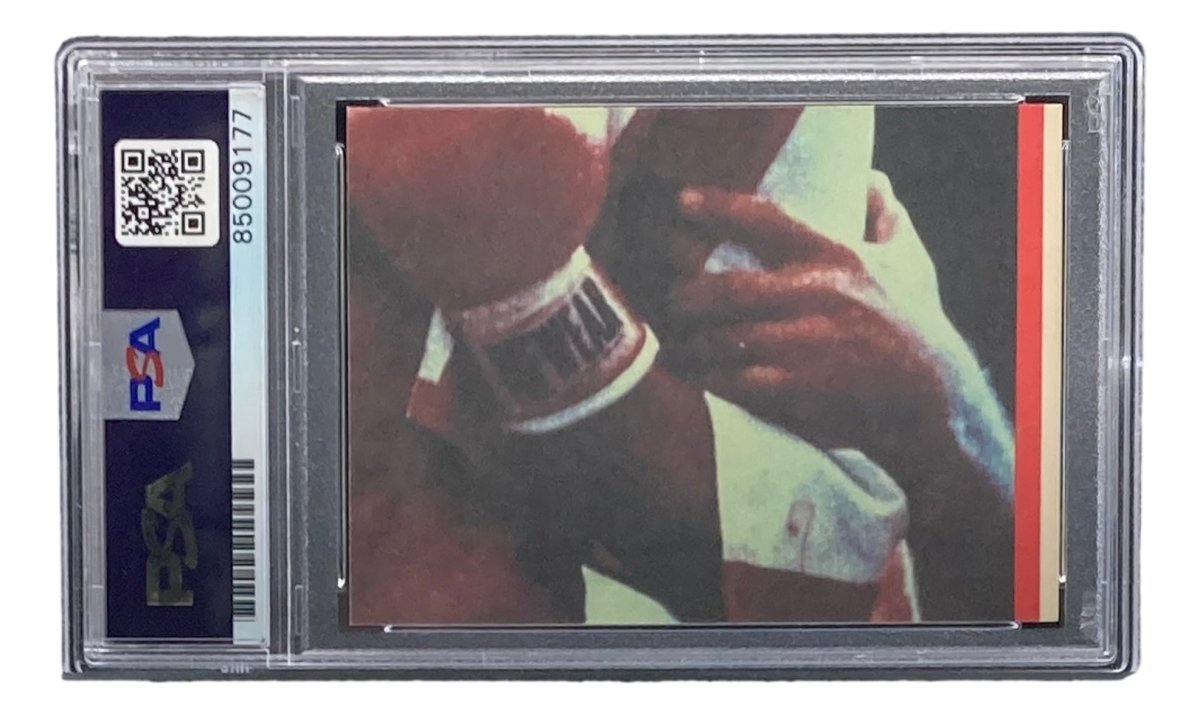 Dolph Lundgren Autographed Ivan Drago 1985 Topps #6 Sticker Card PSA/DNA Certified Gem Mint 10 - Perfect for Rocky Movie Memorabilia Collectors & Sports Card Enthusiasts