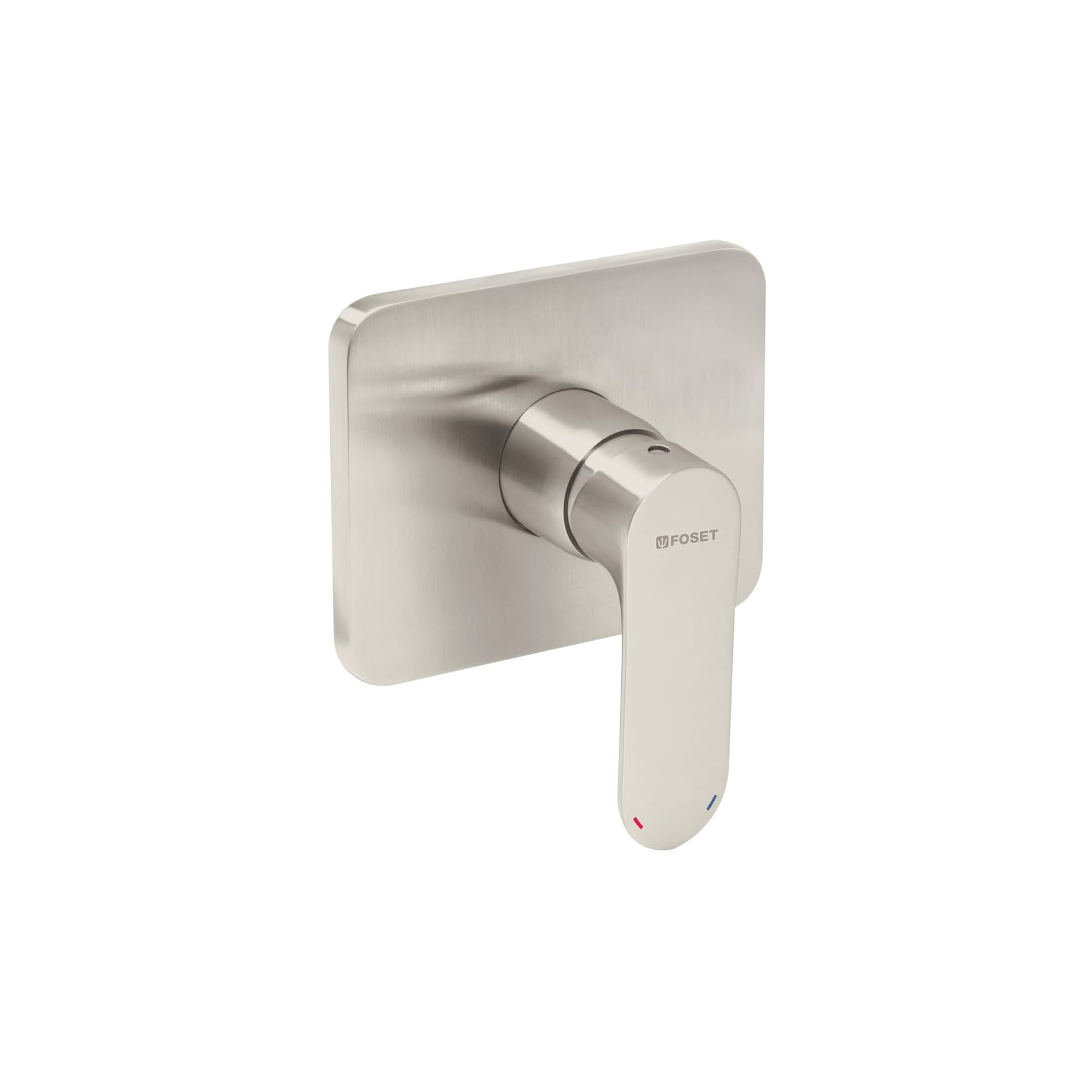 Single Lever Shower Faucet in Satin Finish - Riviera Collection | Modern Bathroom Upgrade for Spa-Like Experience