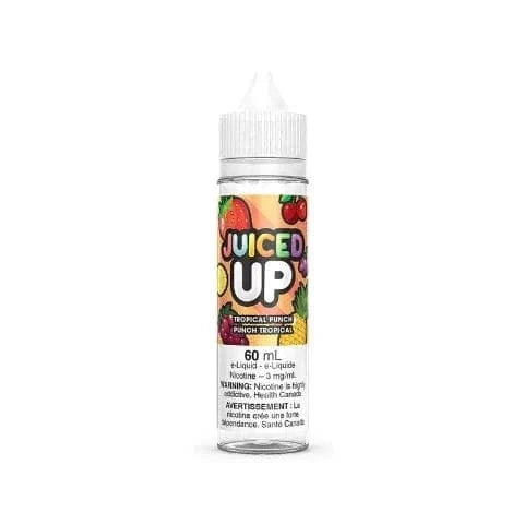 Tropical Punch Juiced Up E-Liquid 60mL - Premium Vape Juice for Refillable Vape Pens & Pod Systems - Sweet Fruity Flavor for All-Day Vaping (Alberta)