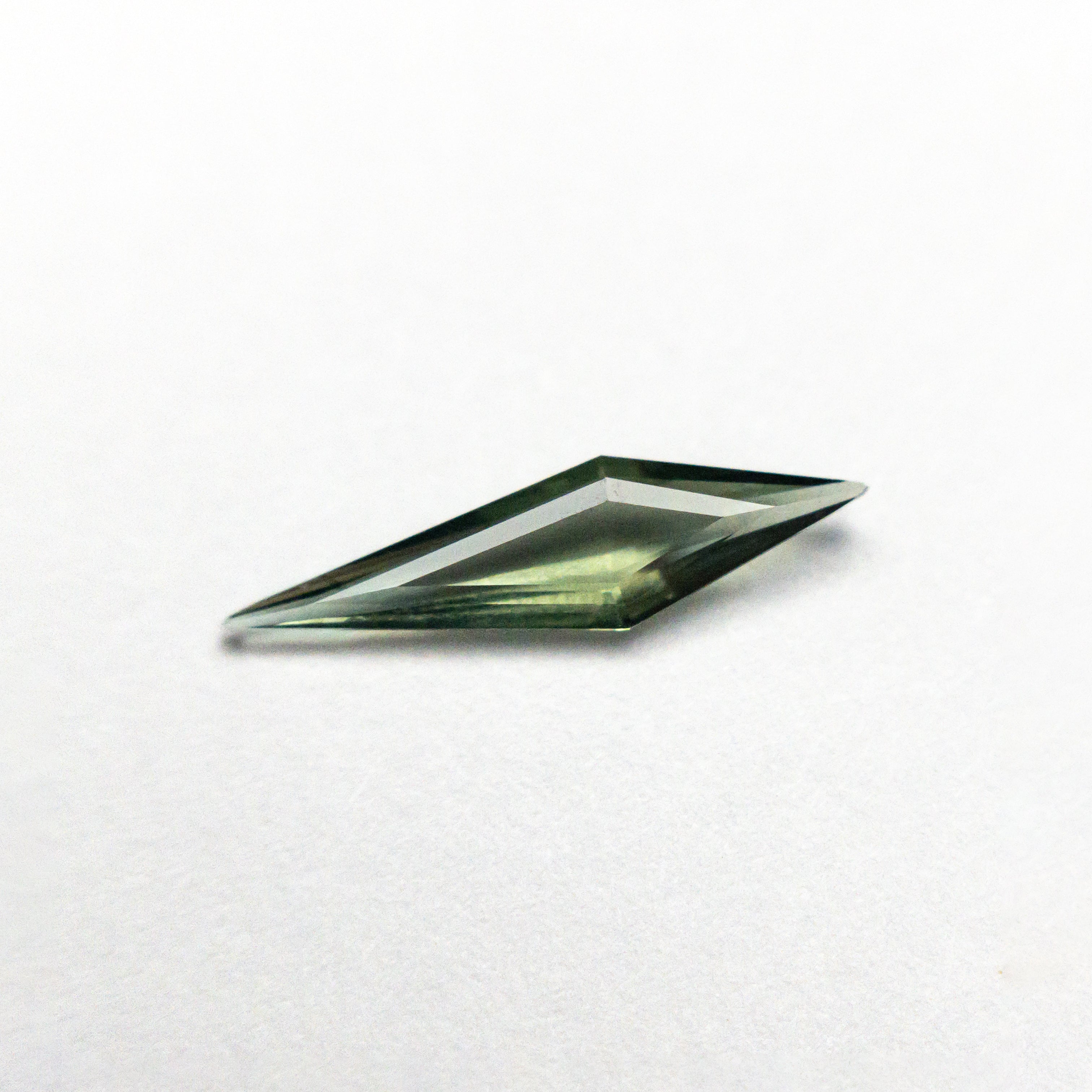 0.35ct 11.64x3.08x1.53mm Kite Step Cut Blue Sapphire Gemstone - Perfect for Engagement Rings, Earrings & Fine Jewelry Making