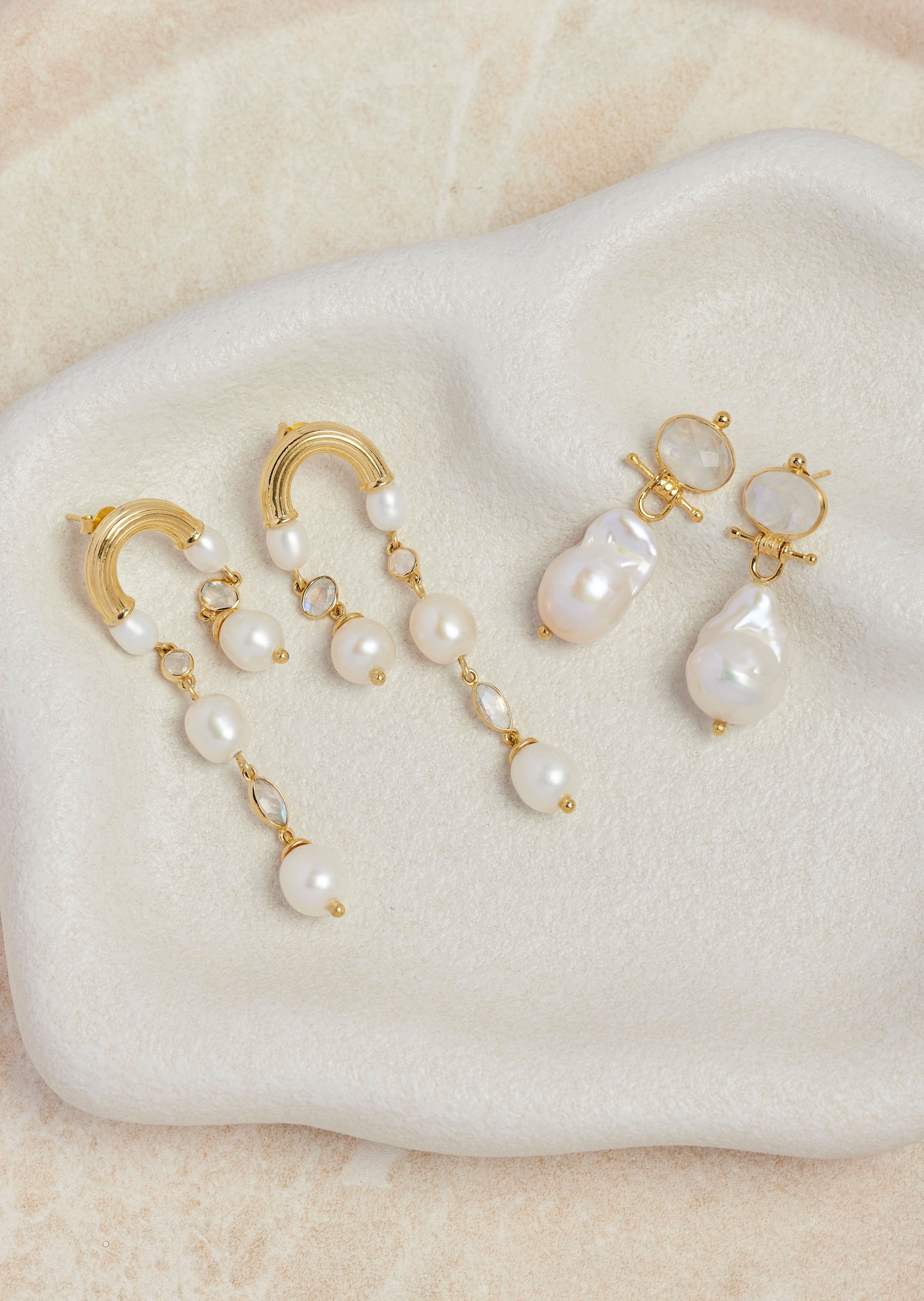 Sadie Gold Earrings for Women - 14K Solid Gold Hoop Earrings, Minimalist Dainty Jewelry - Perfect for Everyday Wear, Gifts & Special Occasions