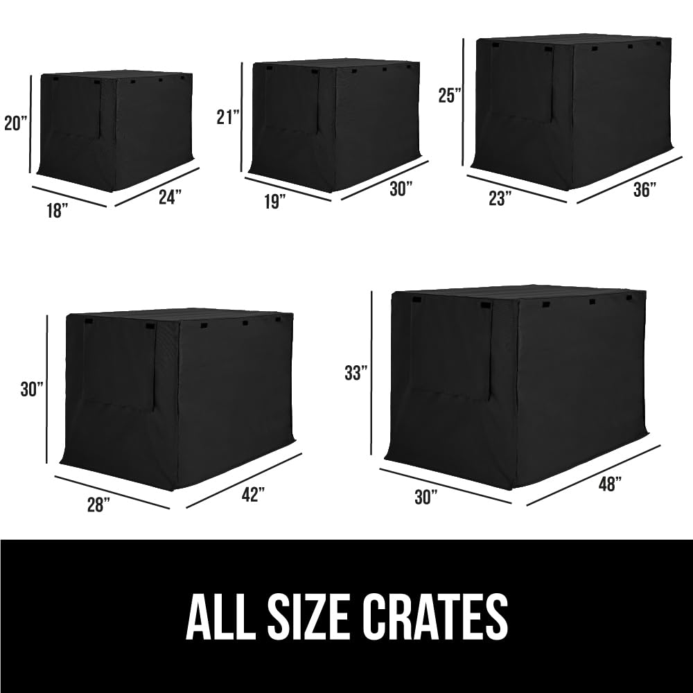 Gorilla Grip Dog Crate Cover for 42