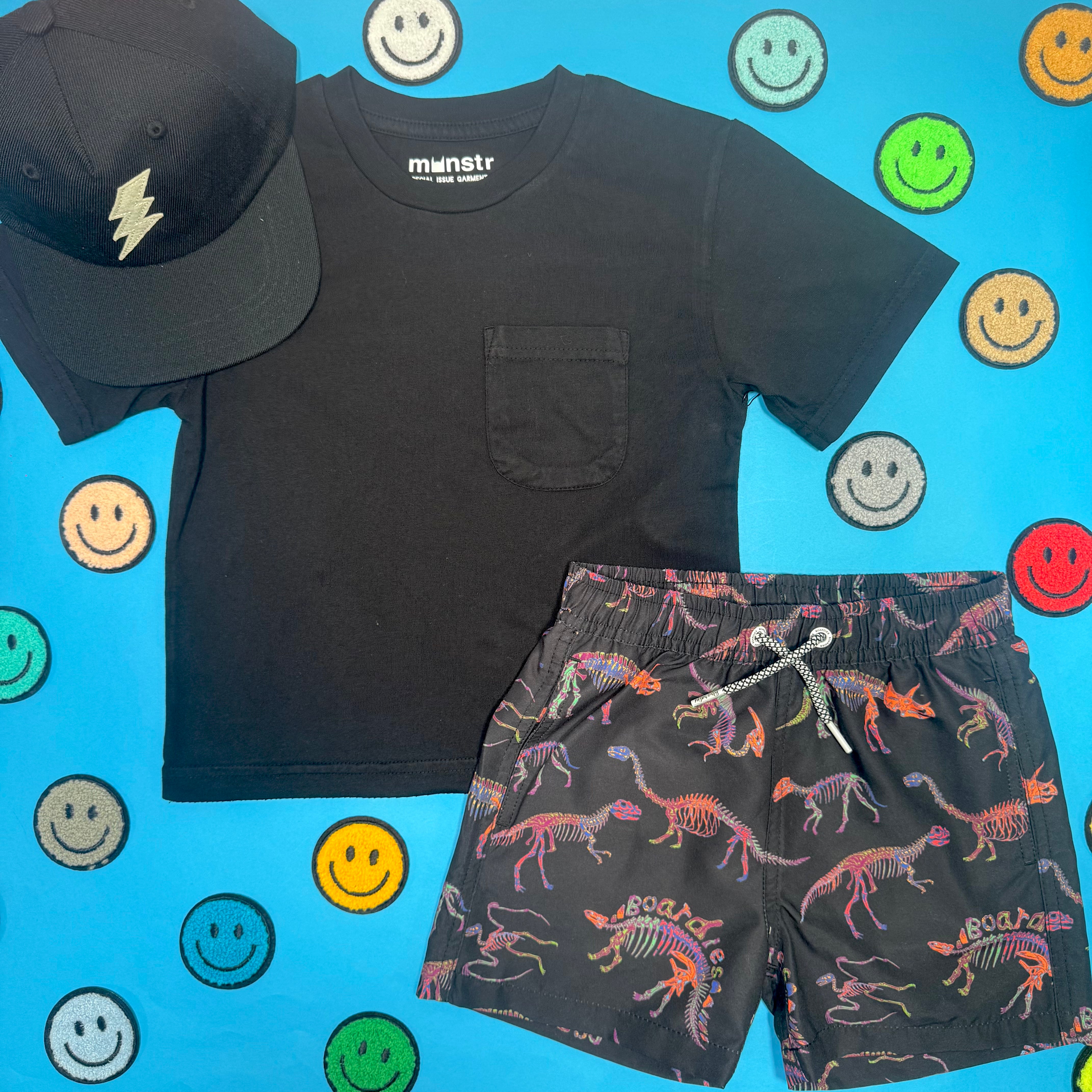 Dino Bones Swim Trunks for Men - Quick Dry, Comfortable & Stylish Swimwear - Perfect for Beach, Pool & Summer Vacations