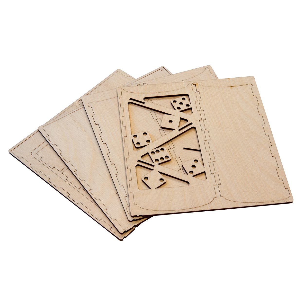Premium Wooden Dice Tower - Modular Dice Tumbler Ramp by The Broken Token for Tabletop RPG Games, Board Games & Casino Night Accessories | Perfect for Dungeons & Dragons, Magic: The Gathering & Poker Nights