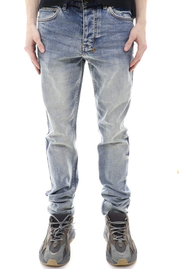 KSBUI Men's Chitch Pure Dynamite Jeans - Slim Fit Stretch Denim Pants for Casual Wear & Night Out | Trendy Comfortable Mens Jeans for Everyday Style