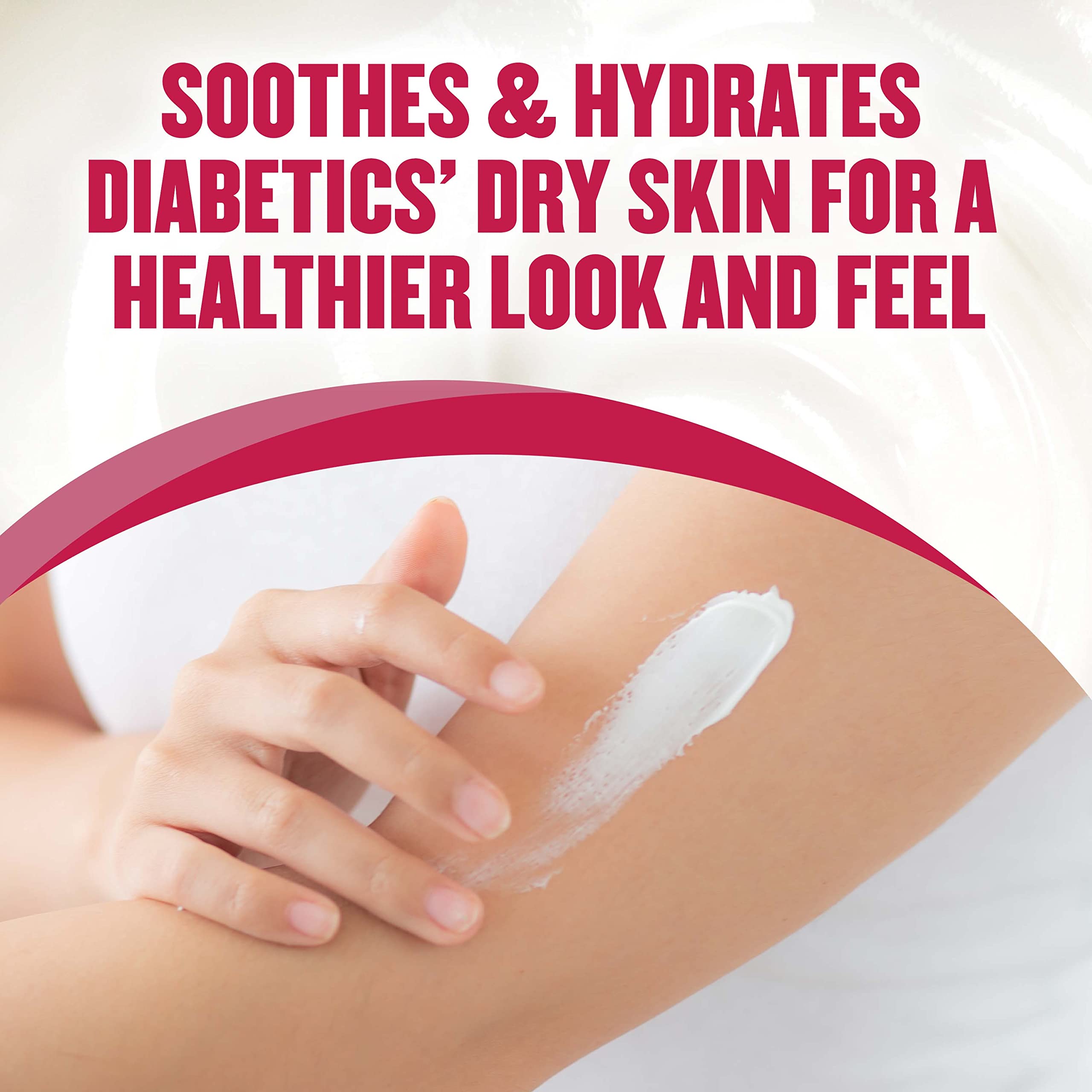 Gold Bond Diabetics' Dry Skin Relief Body Lotion - 13 oz, Aloe-Infused Moisturizer for Soothing Hydration | Ideal for Sensitive Skin & Diabetic Care