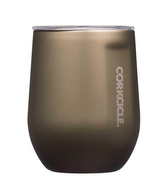 Corkcicle 12oz Stemless Wine Tumbler with Lid - Insulated Stainless Steel Wine Glass for Chilling White & Red Wine - Perfect for Outdoor Picnics, Dinner Parties & Home Entertaining