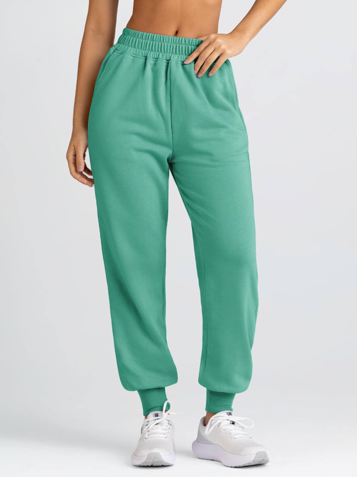 Yovela Women's High Waisted Baggy Sweatpants - Y2K Aesthetic Casual Joggers with Pockets for Fall/Winter | Cozy Lounge Pants for Home, Gym & Streetwear Fashion