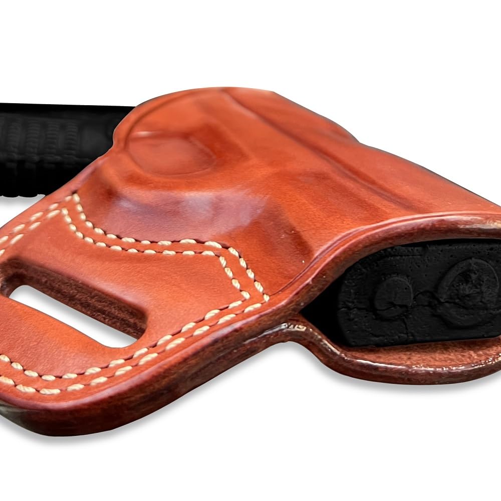 Premium Leather Pancake OWB Belt Holster for Diamondback AM2 9mm 3.5