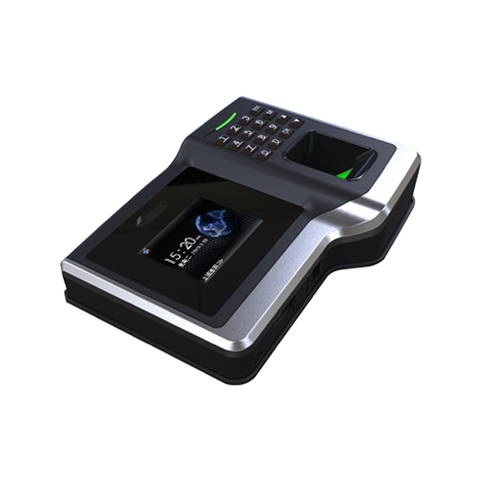 Biometric Fingerprint Time Attendance System - Office Employee Clock In Machine for Accurate Time Tracking | Ideal for Small Businesses, Schools & Workplaces