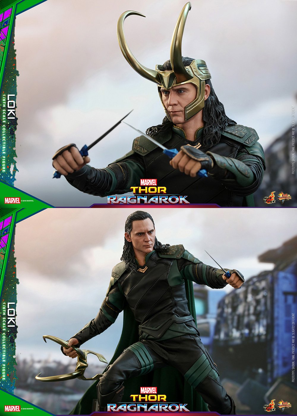 Marvel Thor: Ragnarok Loki Collectible Action Figure - 1/6 Scale 12