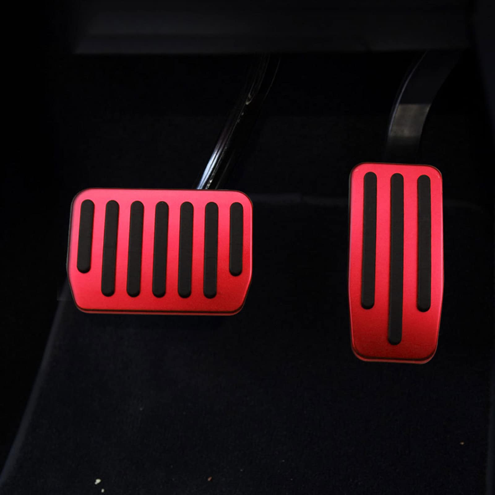 Tesla Model 3 & Y Pedal Covers (2016-2021) - Non-Slip Accelerator & Brake Pedal Pads - Premium Car Accessories for Enhanced Driving Comfort & Interior Styling - Perfect for Daily Commute & Road Trips