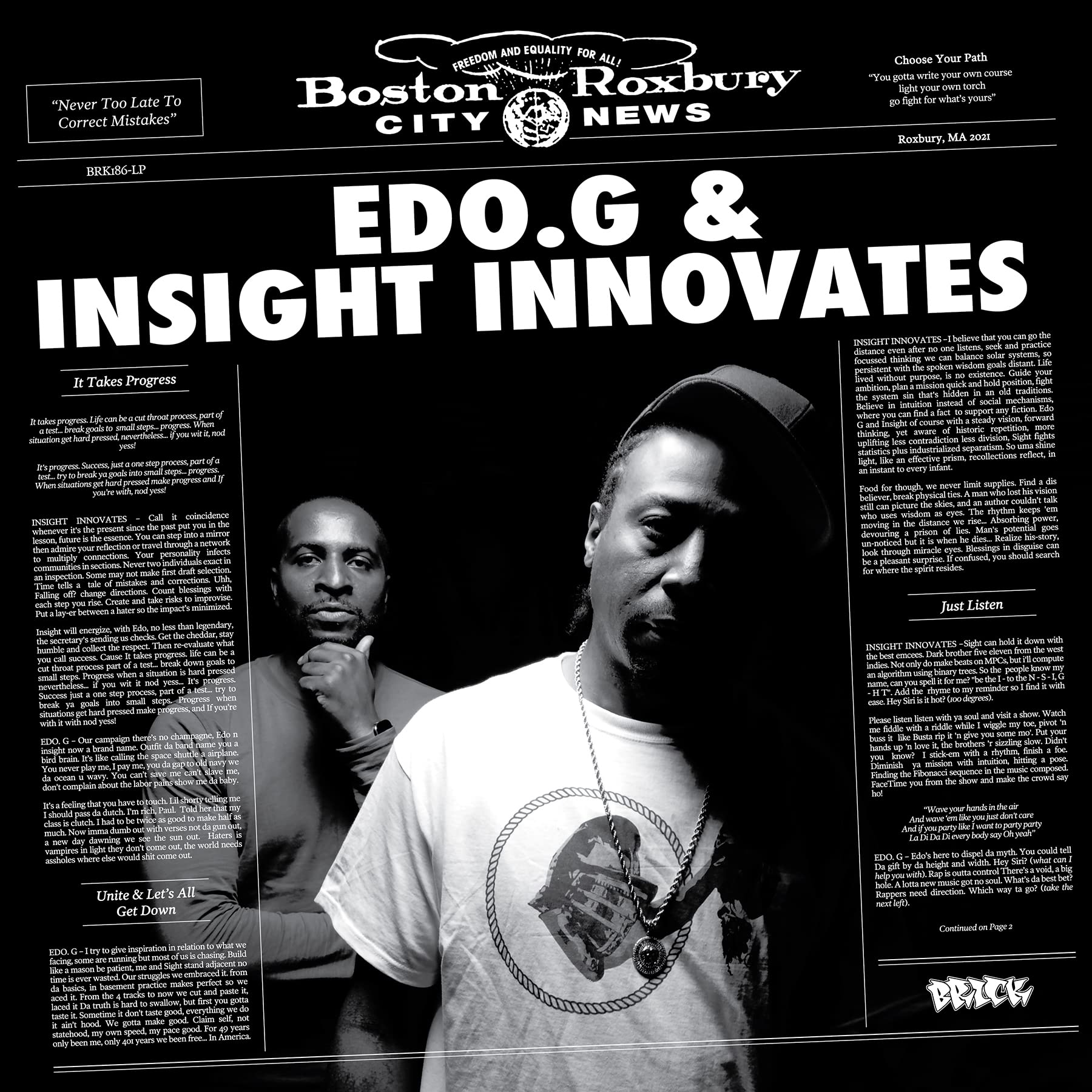 Edo. G & Insight Innovates - Premium Streetwear & Urban Fashion for Men | Perfect for Casual Wear, Hip-Hop Events & Street Style