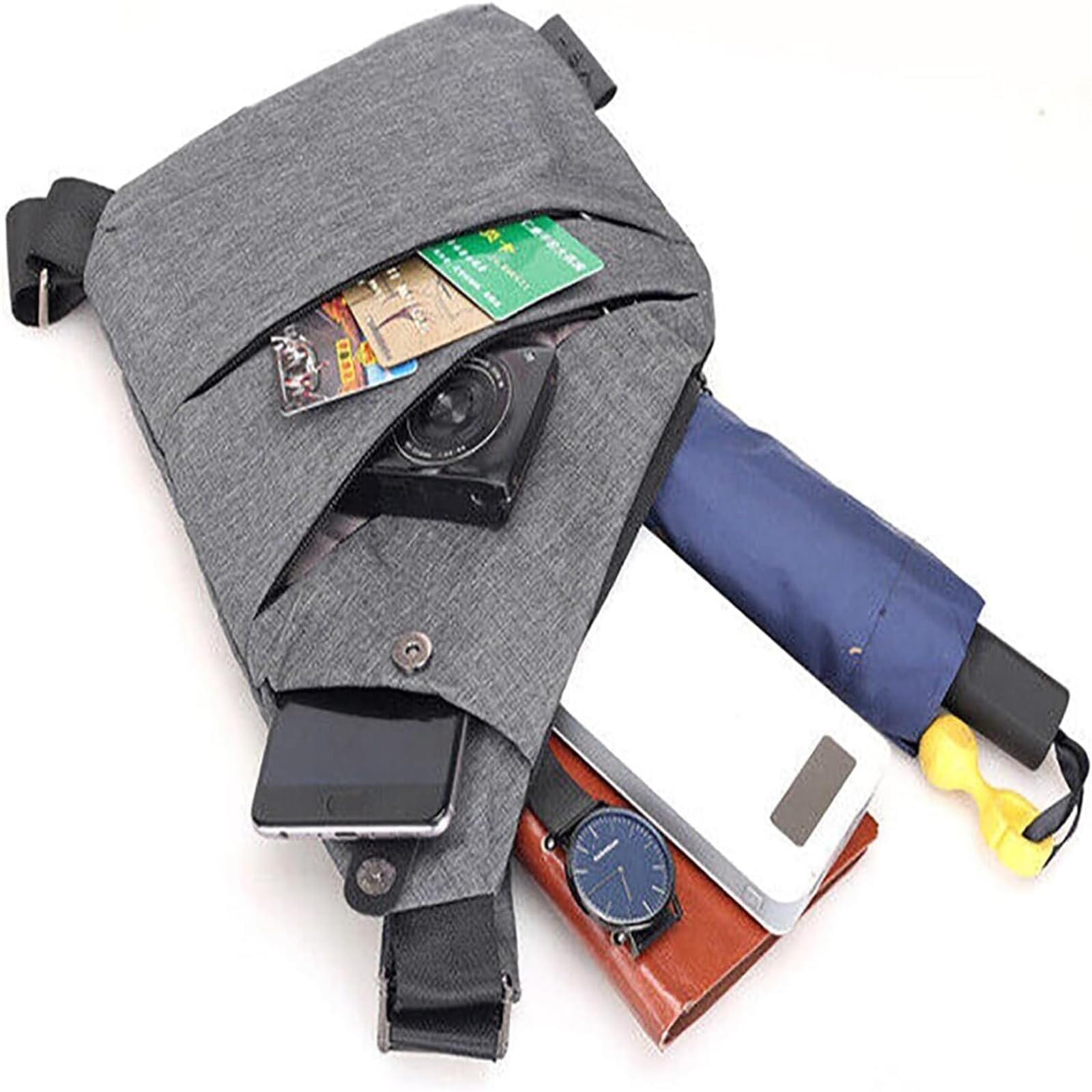 2024 New Anti-Theft Travel Sling Bag - Lightweight Crossbody Bag for Women & Men - Perfect for Commuting, Hiking & Travel Accessories