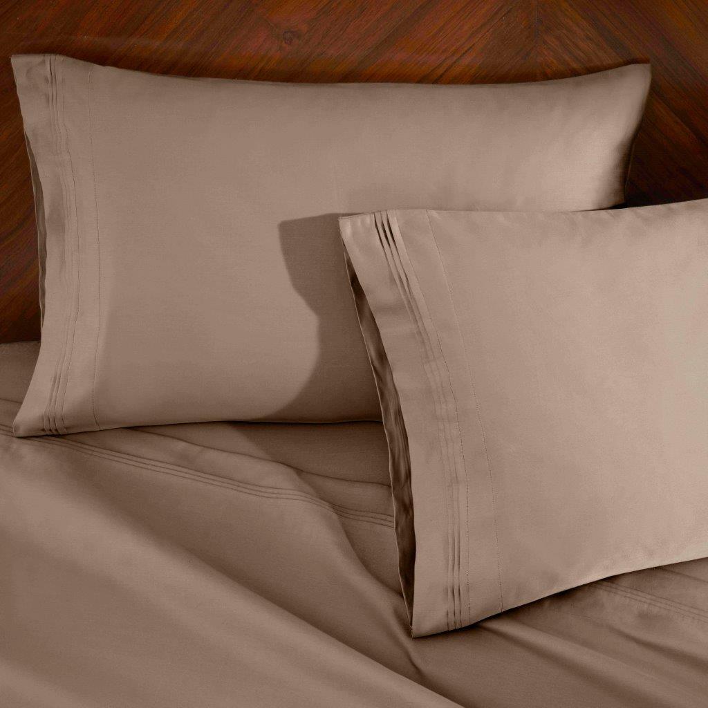 Premium 1500 Thread Count Egyptian Cotton Sheet Set - Eco-Friendly, Breathable & Hypoallergenic - Perfect for Luxury Bedding & Hot Sleepers