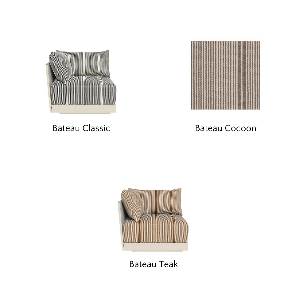 Antigua Outdoor Corner Sectional Sofa Set - Waterproof Wicker Patio Furniture with Cushions - Perfect for Backyard, Poolside & Garden Relaxation