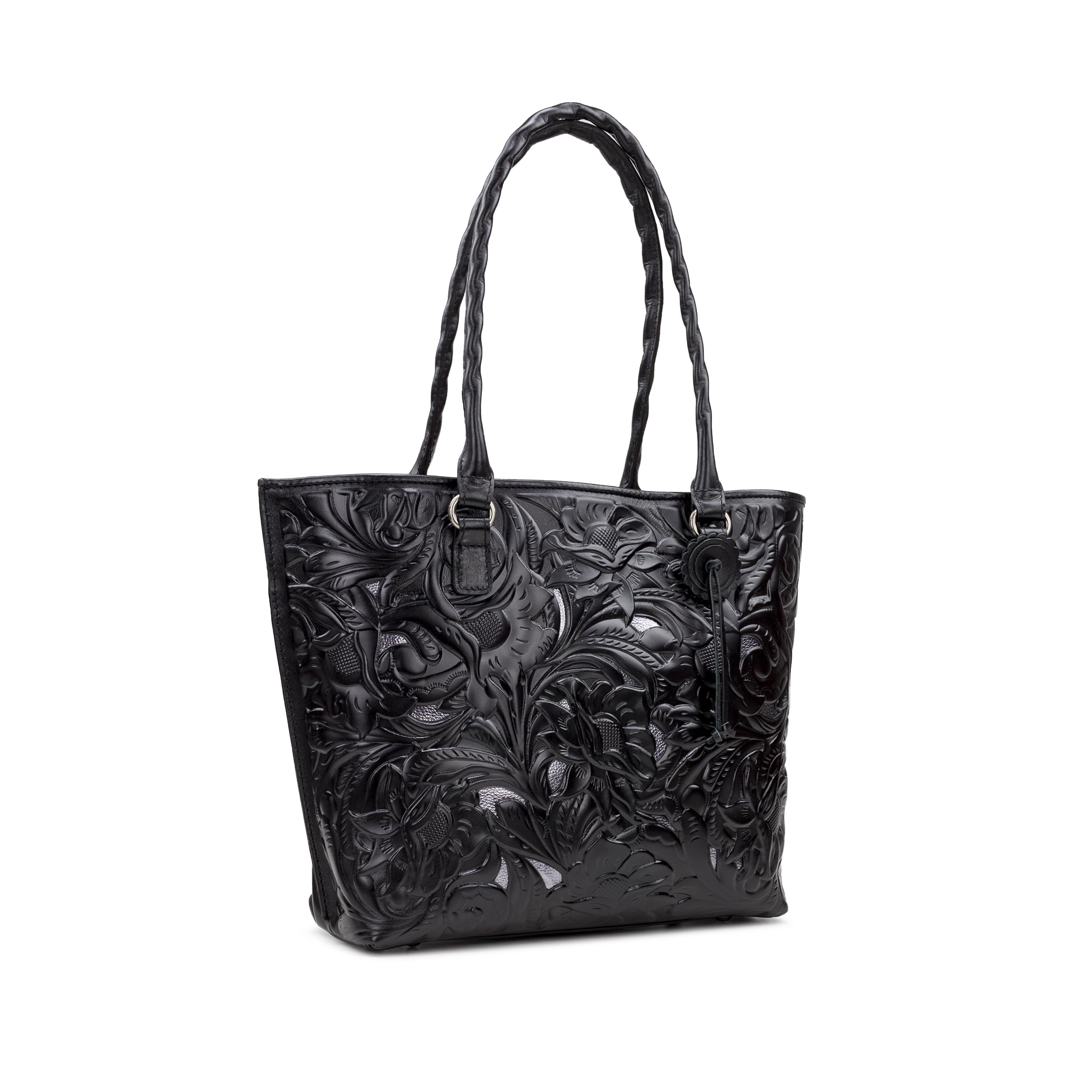 Patricia Nash Women's Adeline Full Grain Leather Tote Bag - Stylish Designer Handbag for Work, Travel & Everyday Use