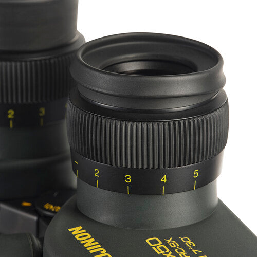 Fujinon 7x50 FMTRC SX Polaris Binoculars - High Power Waterproof Marine Binoculars for Boating, Stargazing & Outdoor Adventures