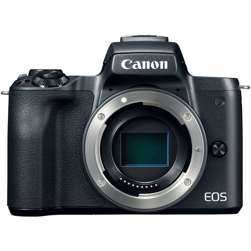 Canon EOS M50 Mirrorless Digital Camera Body Only (Black) - Perfect for Vlogging, Travel Photography & Content Creation