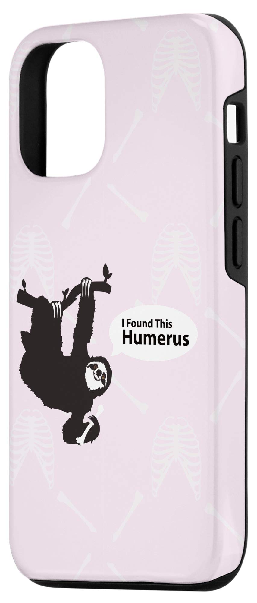 iPhone 12/12 Pro Case - Funny Radiology X-Ray Tech Sloth Design - Perfect Gift for Medical Students & Healthcare Workers - Durable Protective Phone Cover for Work & Daily Use