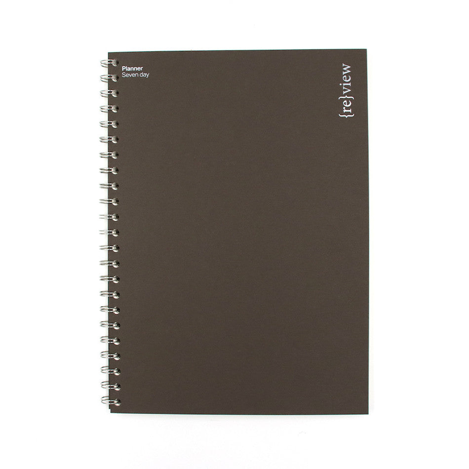 Coffeenotes Planner A4 7-Day Espresso Coffee Lover's Weekly Organizer - Perfect for Work, School & Home Office Planning