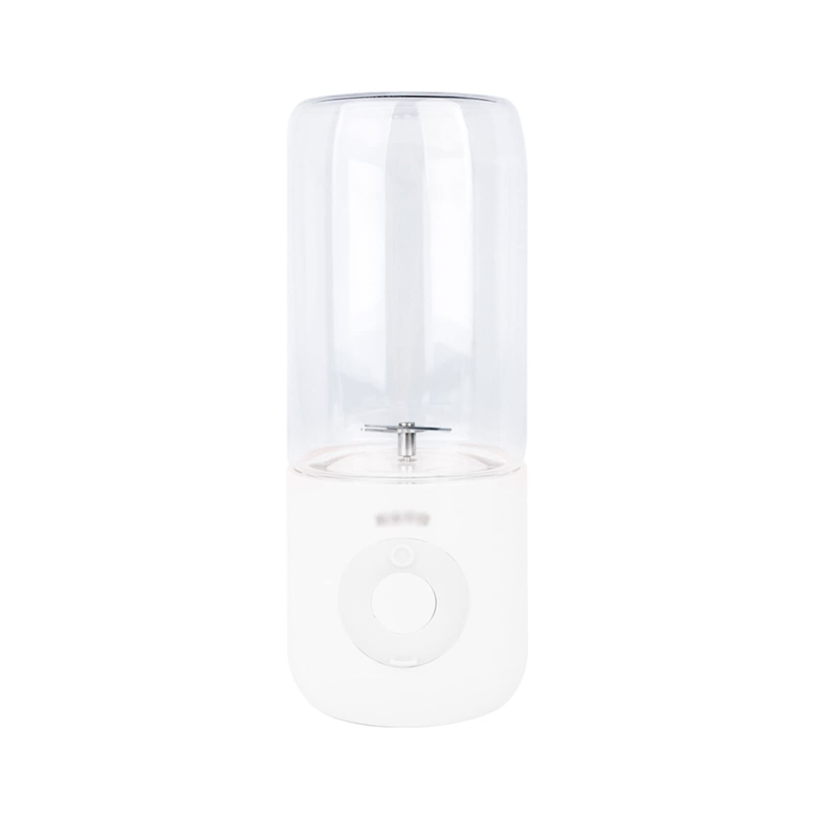 Portable USB Rechargeable Electric Juicer Cup - 500ml Mini Blender for Smoothies, Shakes, Salad Dressing & Ice Crushing | Travel-Friendly Juice Mixer with Bottle (White) | Perfect for Home, Office, Gym & Outdoor Activities
