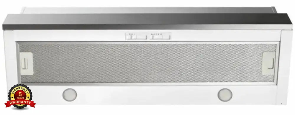 Whirlpool WPRS90ASL 90cm Slide-Out Range Hood - Powerful Stainless Steel Kitchen Vent Hood for Smoke & Odor Removal - Perfect for Home Cooking, Grilling & Baking