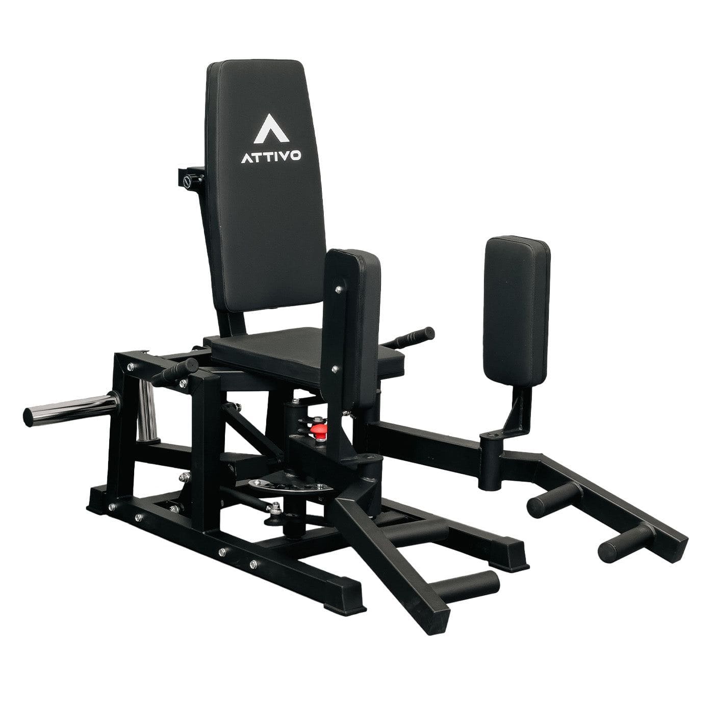 ATTIVO L4 Pro Plate Loaded Hip Adductor & Abductor Machine - Gym Strength Training Equipment for Leg & Glute Workouts - Perfect for Home & Commercial Fitness Studios