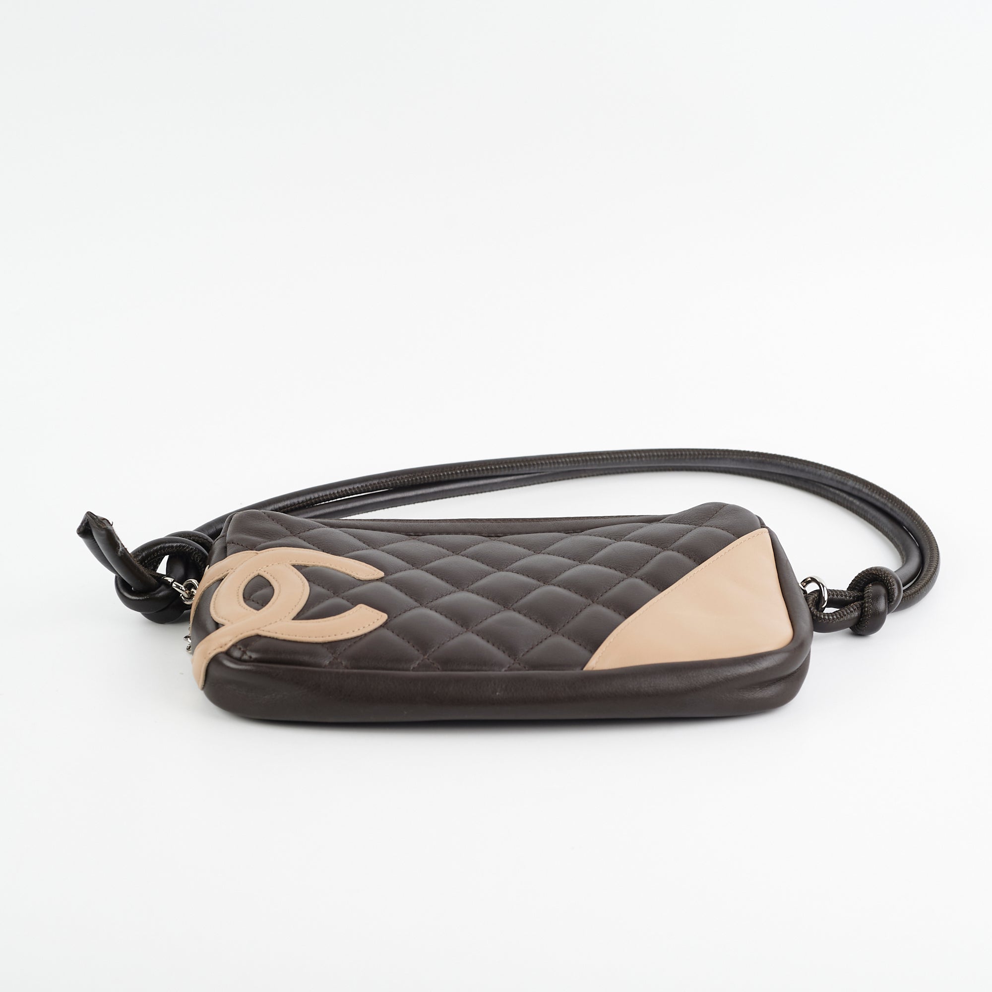 Chanel Rue Cambon Pochette Handbag in Classic Brown - Perfect for Evening Events & Luxury Fashion Accessories