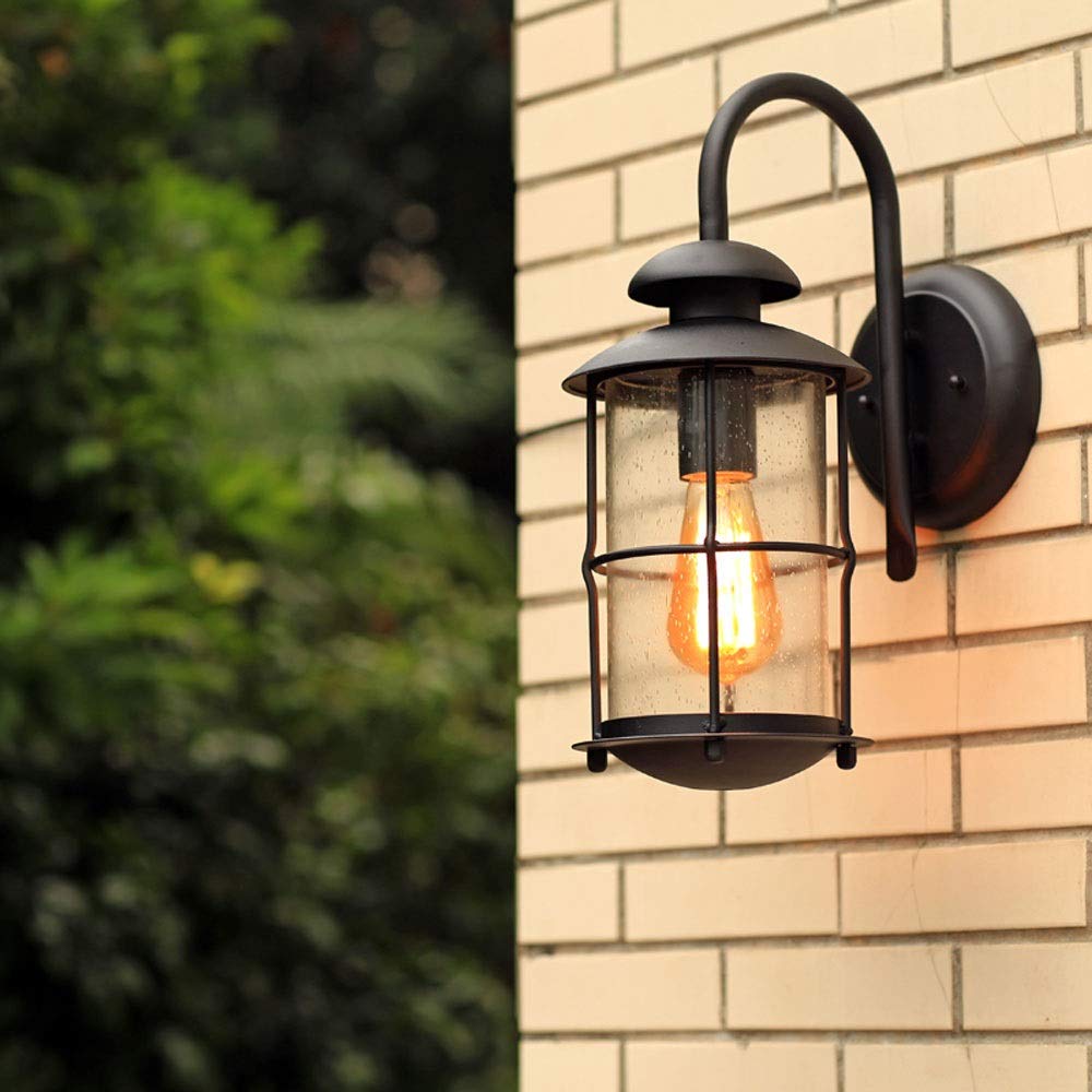 Waterproof LED Wall Sconce Light - Outdoor Wall Mounted Lamp for Garden, Balcony, Courtyard & Terrace - Durable Lighting for House, Villa, Bar & Restaurant - Perfect for Patio, Entryway & Landscape Lighting