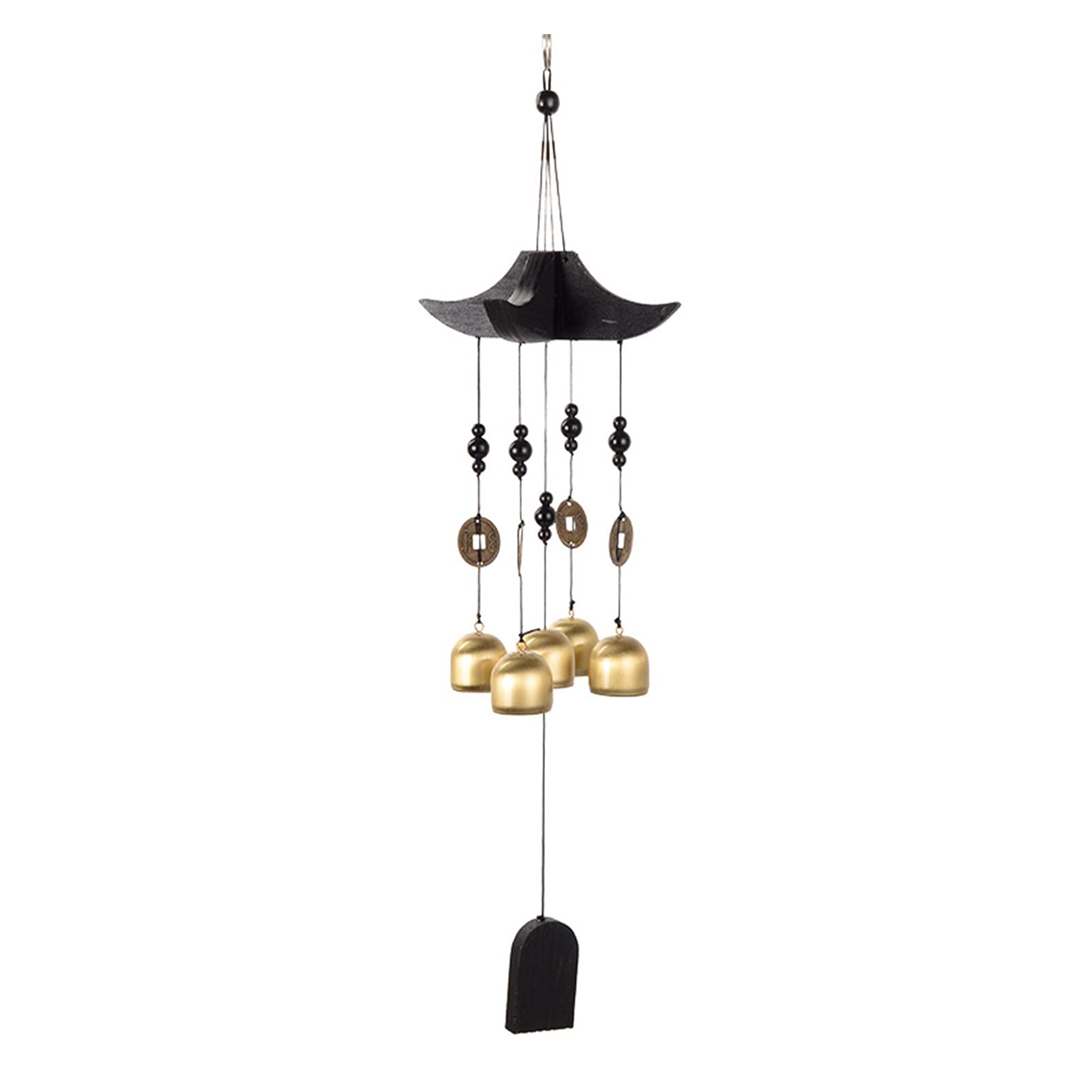 Handmade Brass Wind Chimes for Outdoor & Indoor Decor - Elegant Metal Wind Chime for Garden, Patio, Porch, and Home Decoration - Perfect Feng Shui Gift for Housewarming
